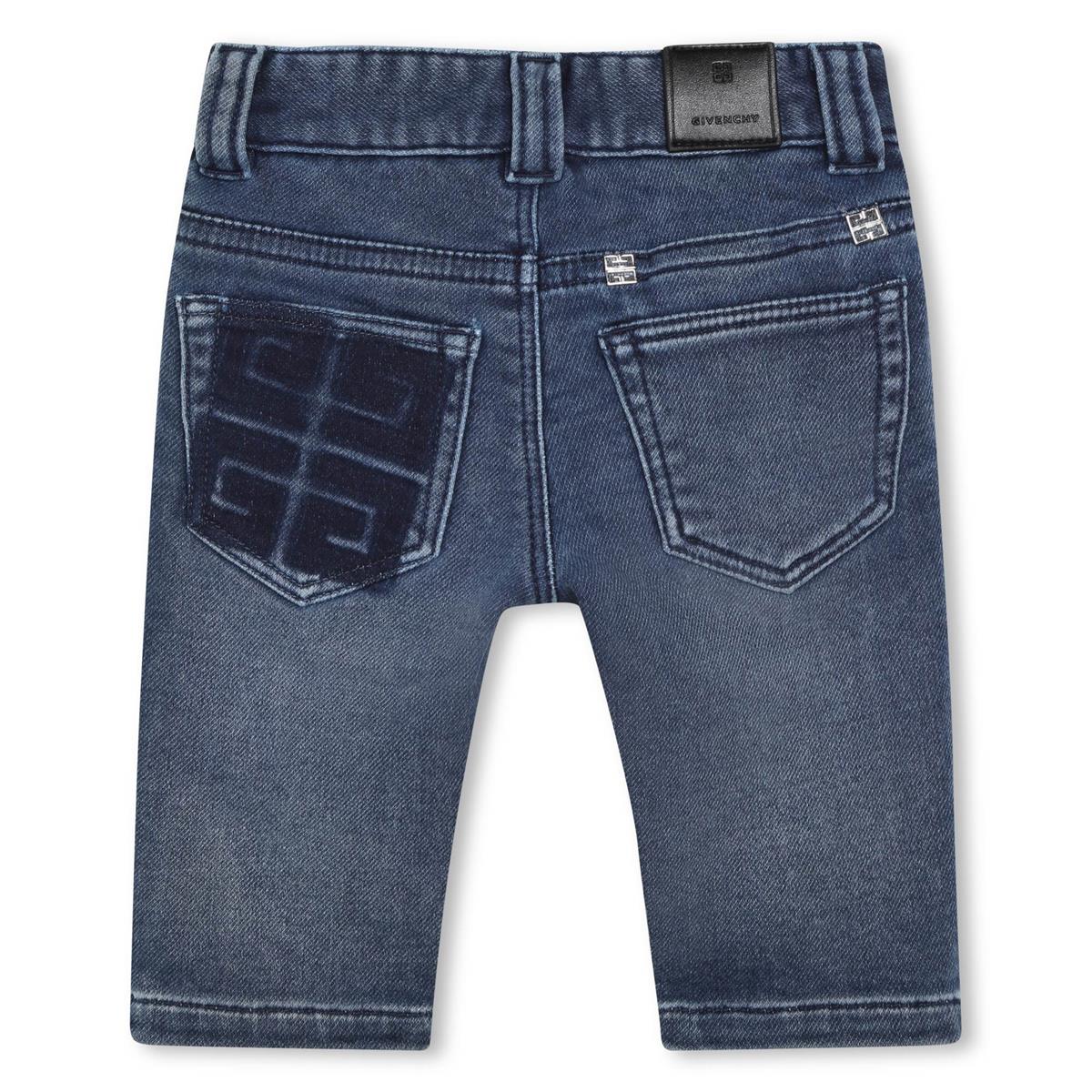 Baby Boys Blue Denim Trousers