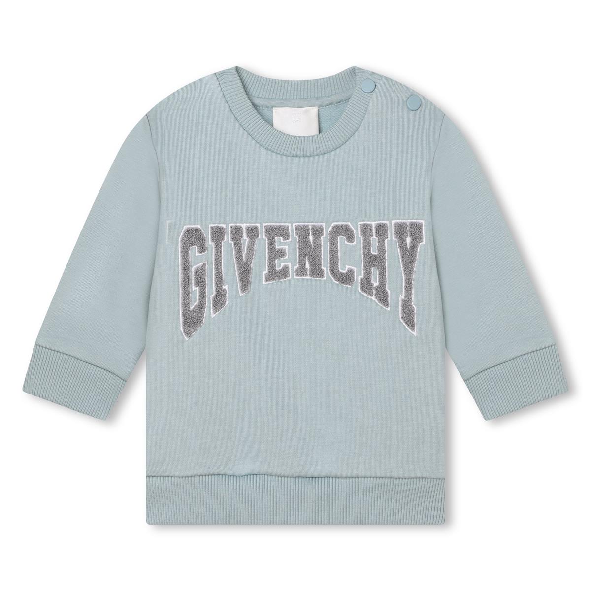 Baby Boys Green Logo Sweatshirt