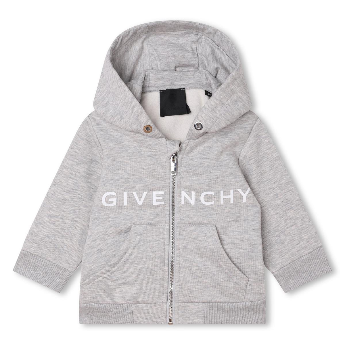 Baby Boys Grey Zip-Up Top