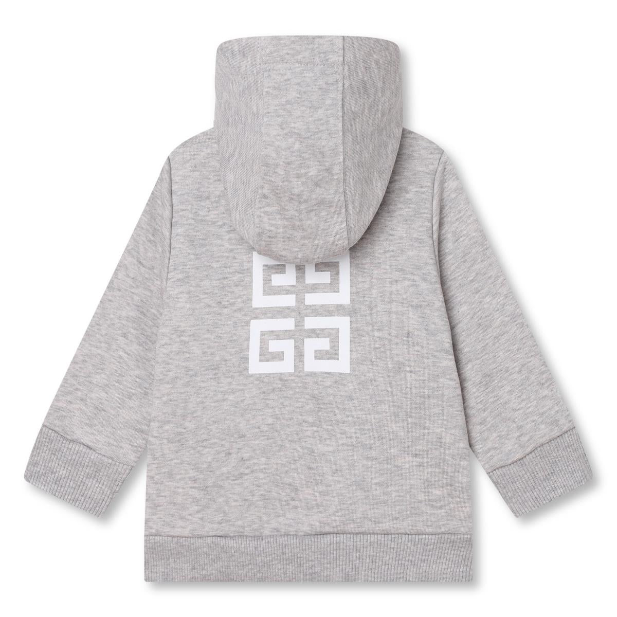 Baby Boys Grey Zip-Up Top