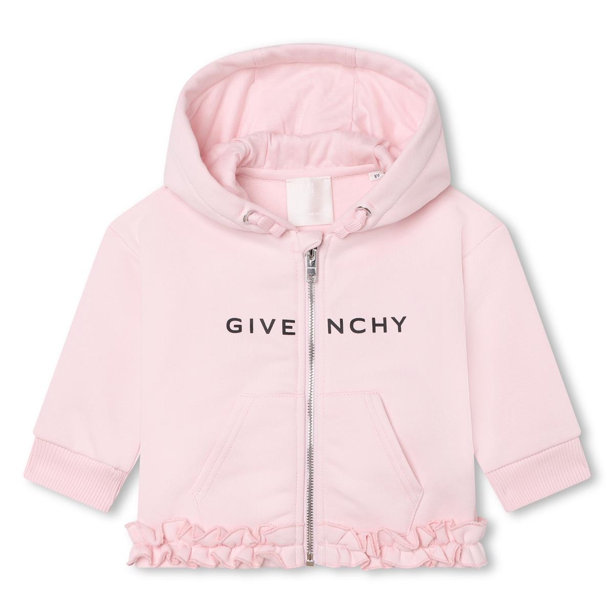 Baby Girls Pink Zip-Up Top