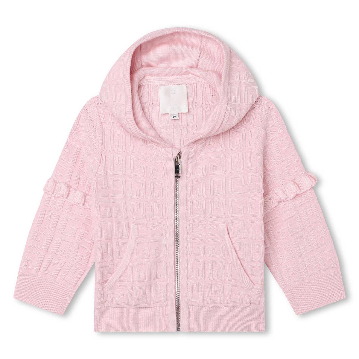 Baby Girls Pink Zip-Up Top