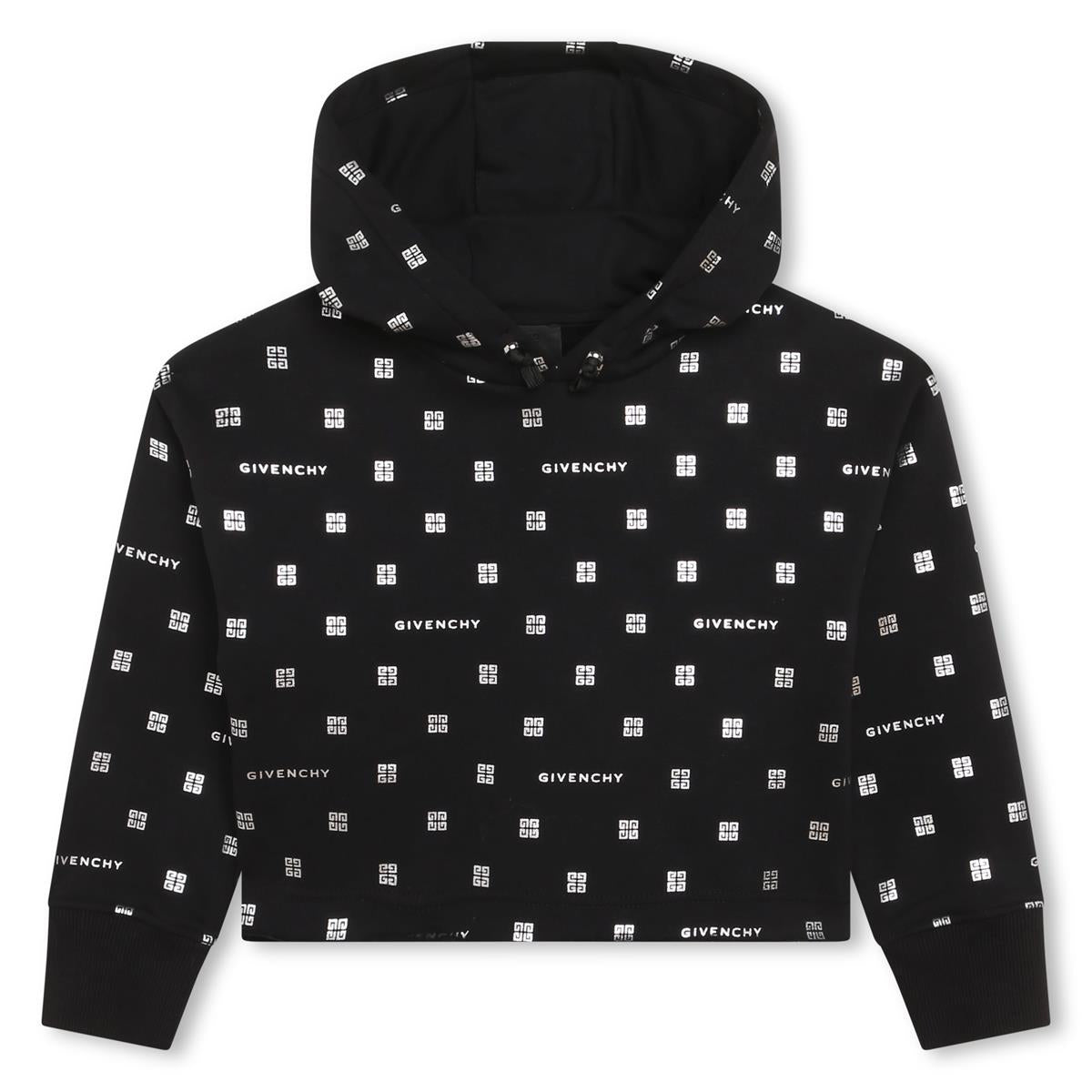 Girls Black Logo Sweatshirt