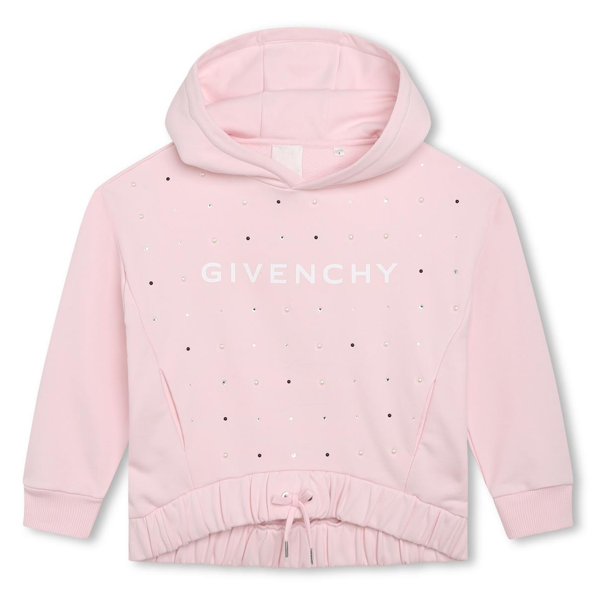 Girls Pink Logo Sweatshirt