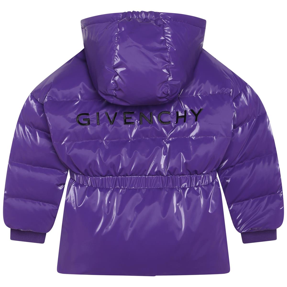Girls Purple Padded Down Jacket