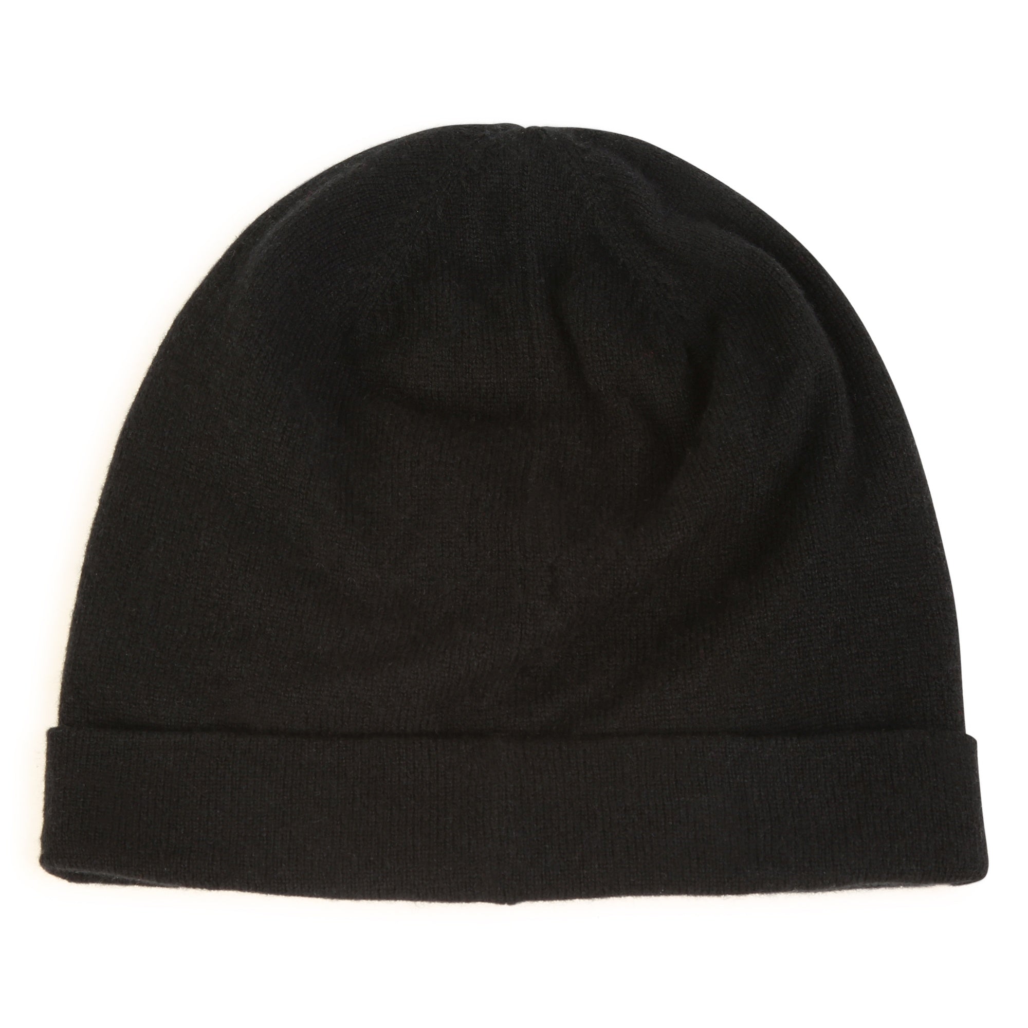 Boys Black Logo Wool Hat