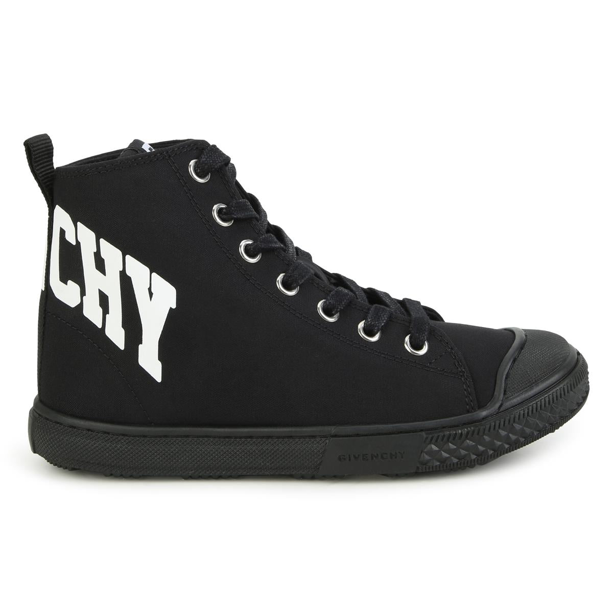 Boys & Girls Black Canvas Shoes