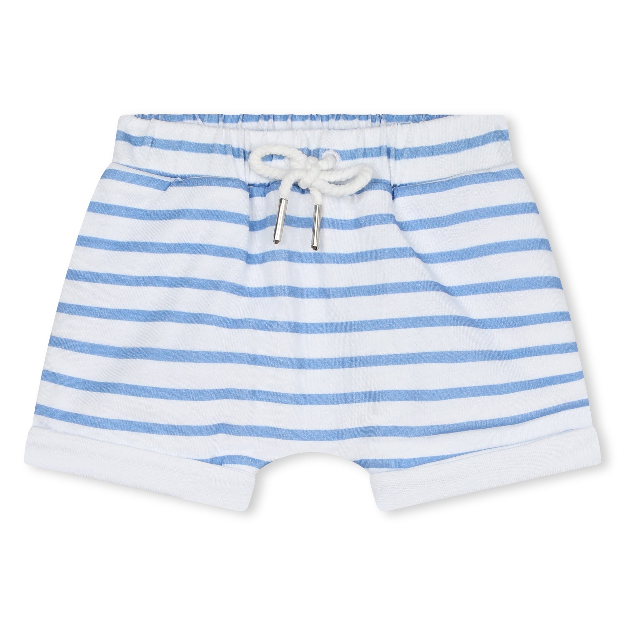 Baby Boys & Girls Blue Stripes Cotton Set