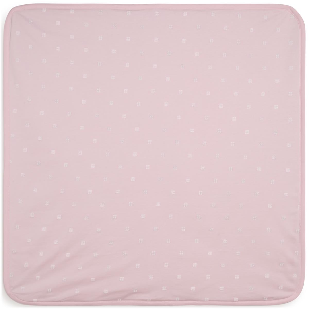 Baby Boys & Girls Pink Logo Blanket(80x80cm)