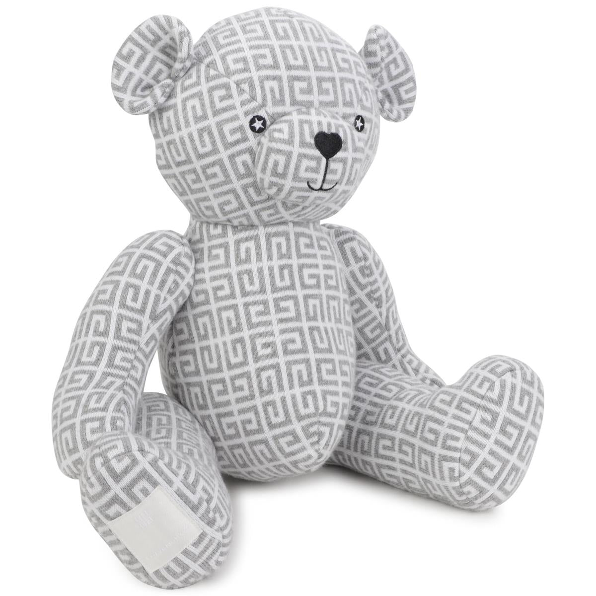 Baby Boys & Girls Grey Logo Bear Toy