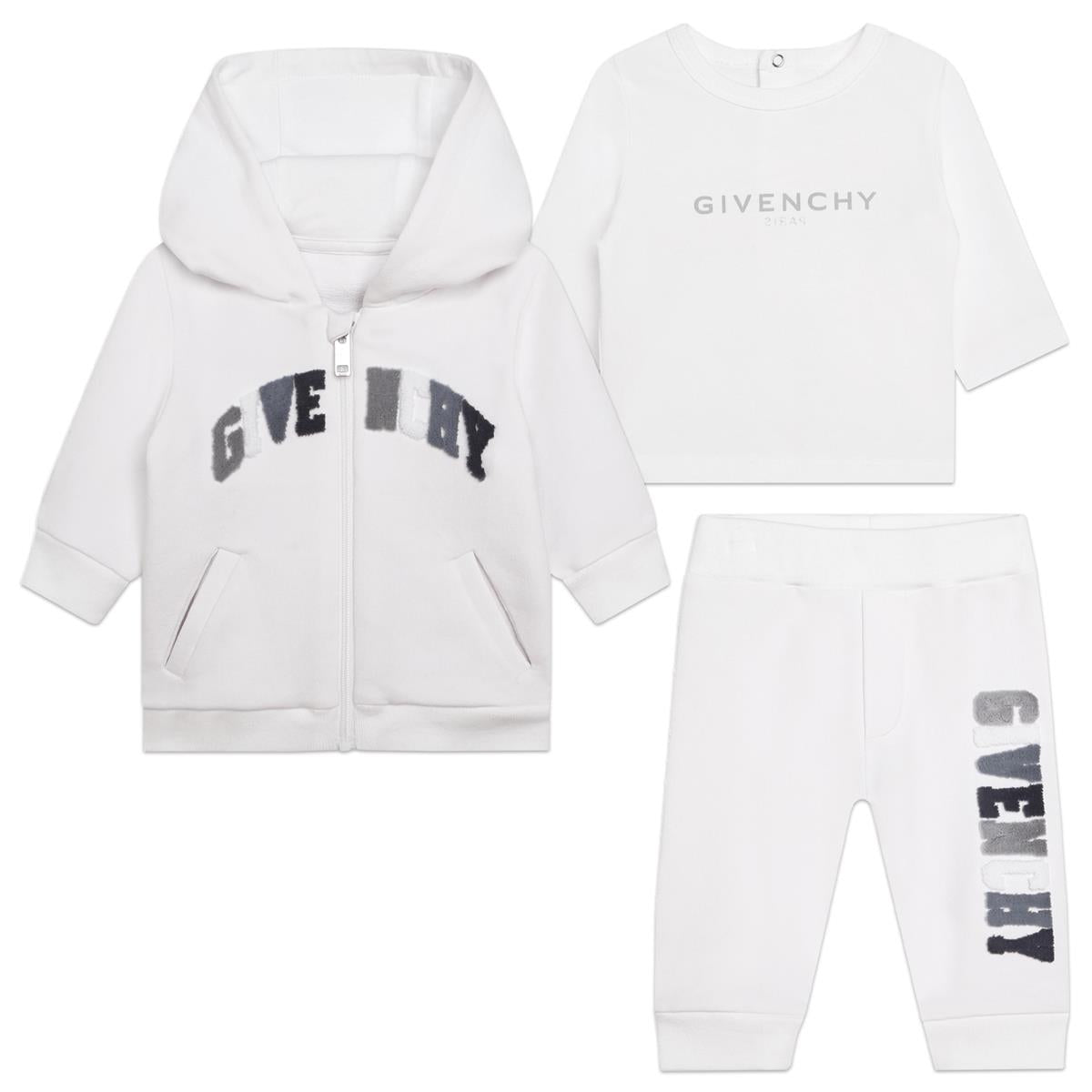 Baby Boys & Girls White Cotton Set