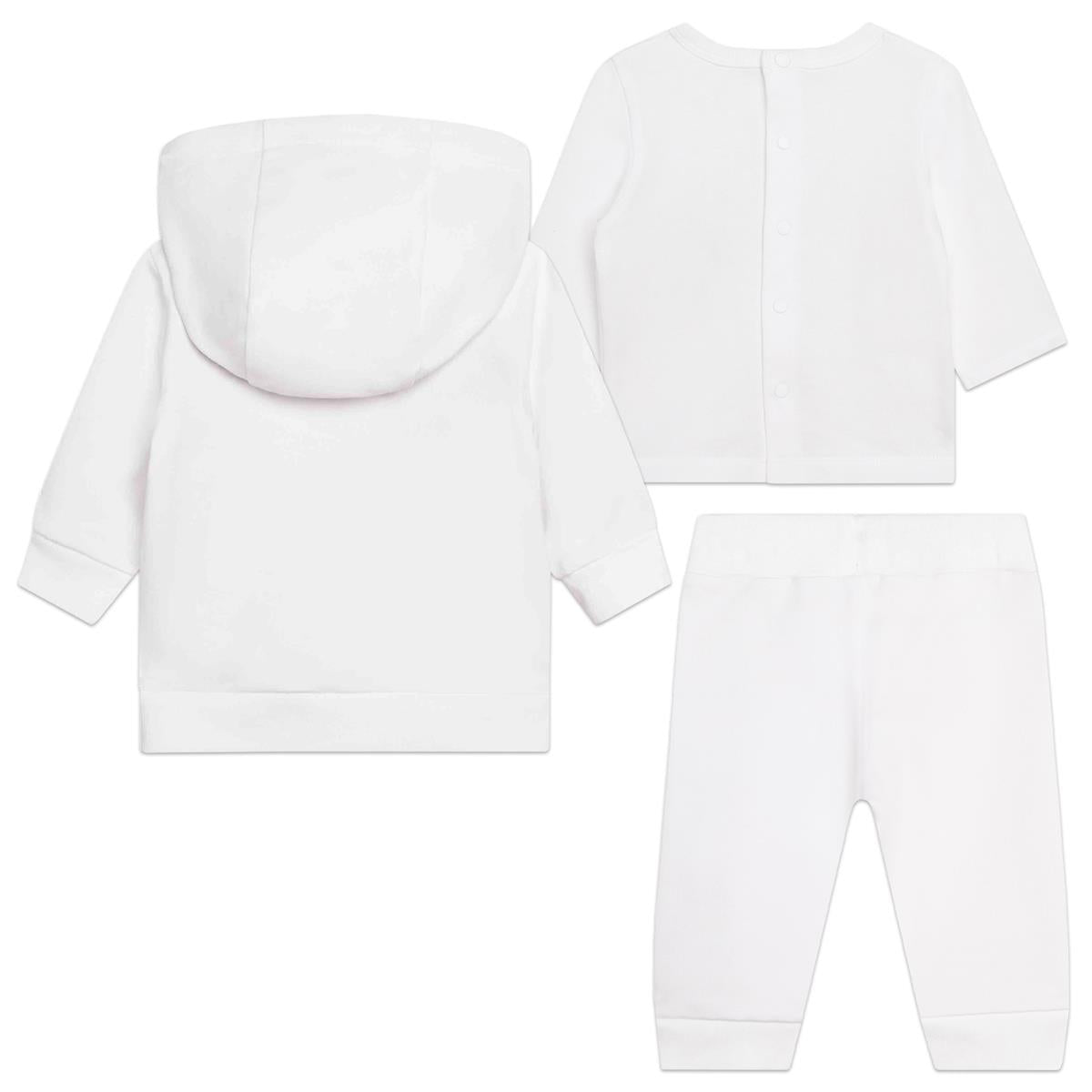 Baby Boys & Girls White Cotton Set