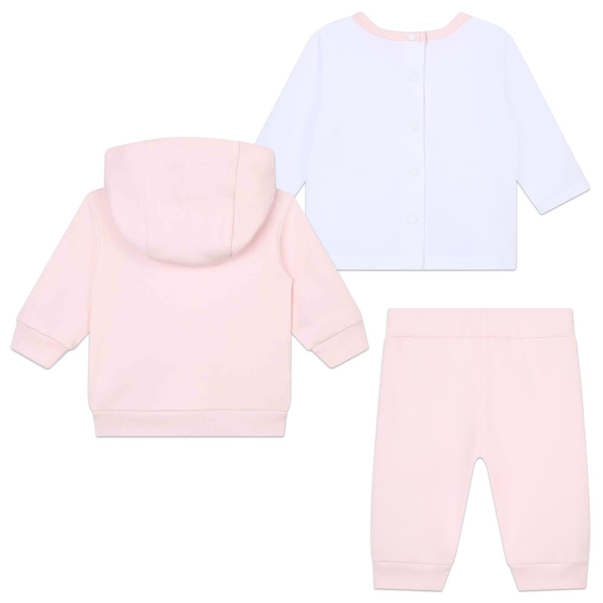 Baby Girls Pink Cotton Set