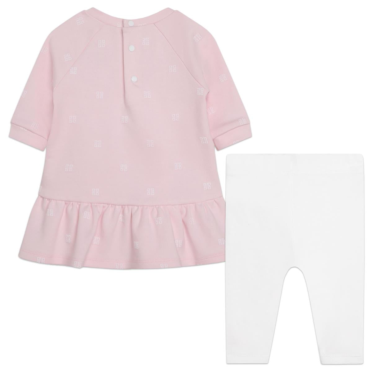 Baby Girls Pink Cotton Set