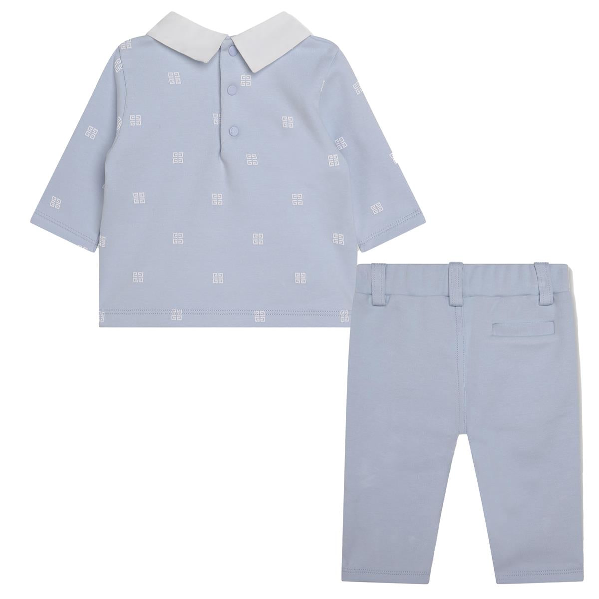 Baby Boys & Girls Blue Cotton Set