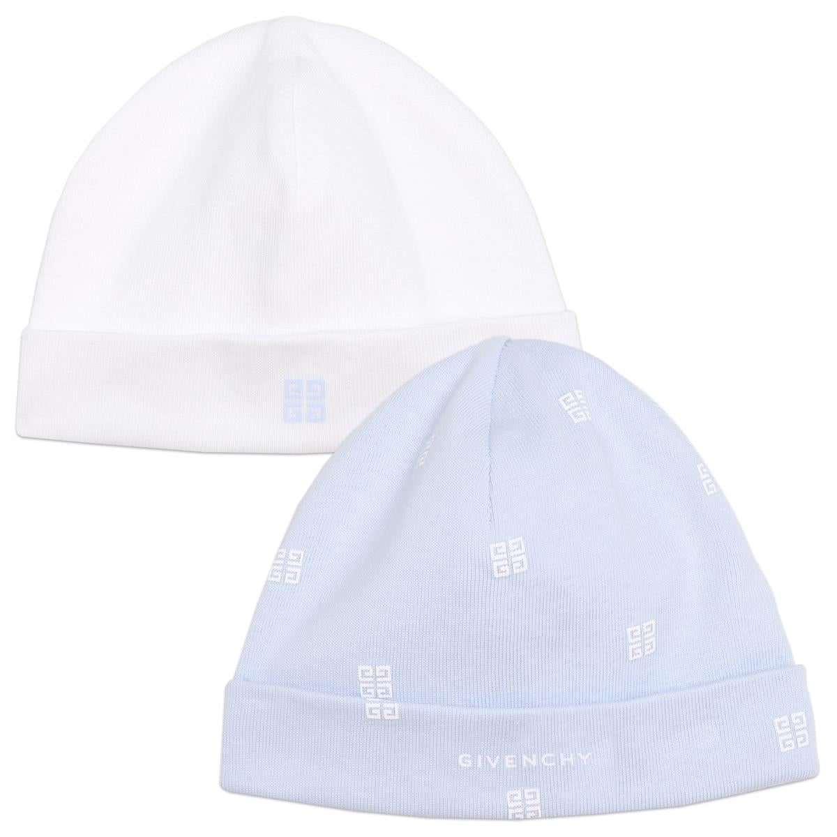Baby Boys & Girls Blue Hat Set