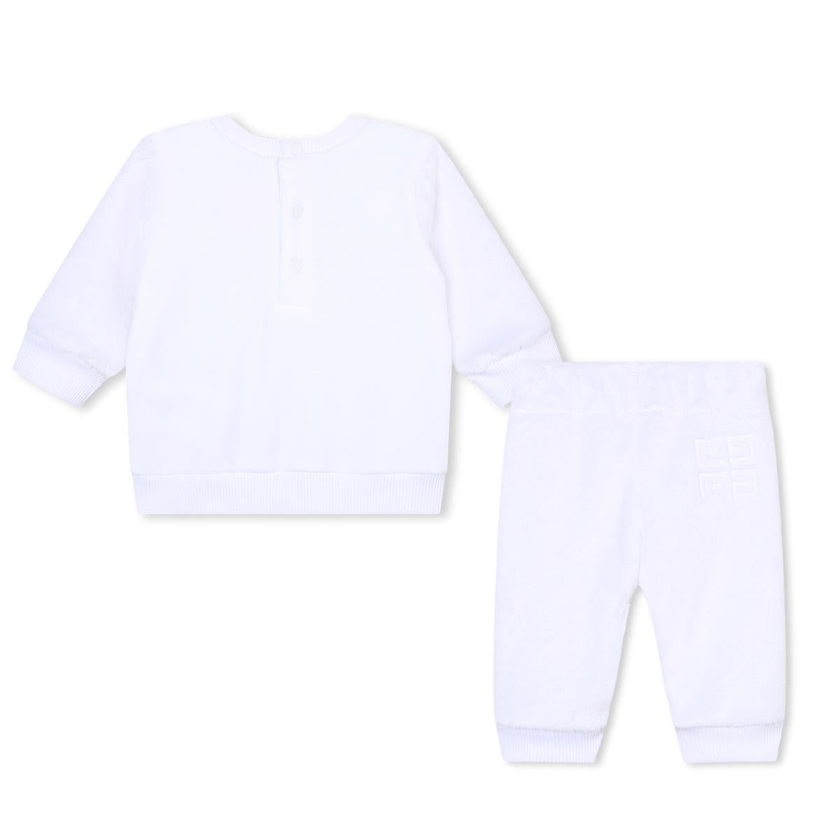 Baby Boys & Girls White Cotton Set