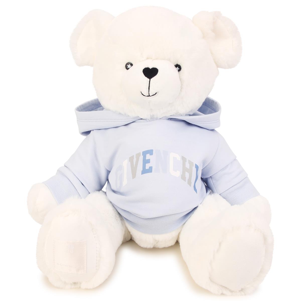 Baby Boys & Girls White Logo Bear Toy