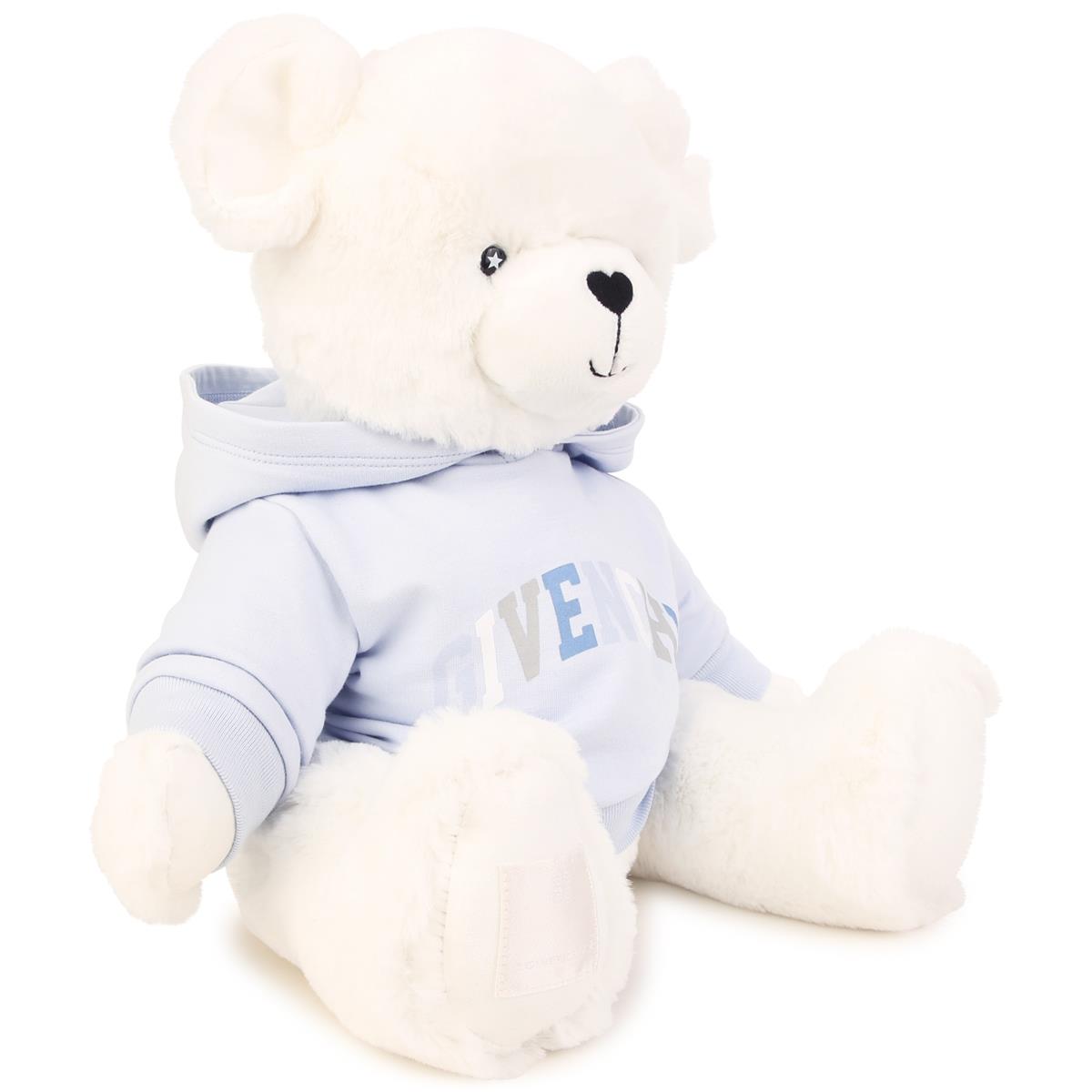 Baby Boys & Girls White Logo Bear Toy