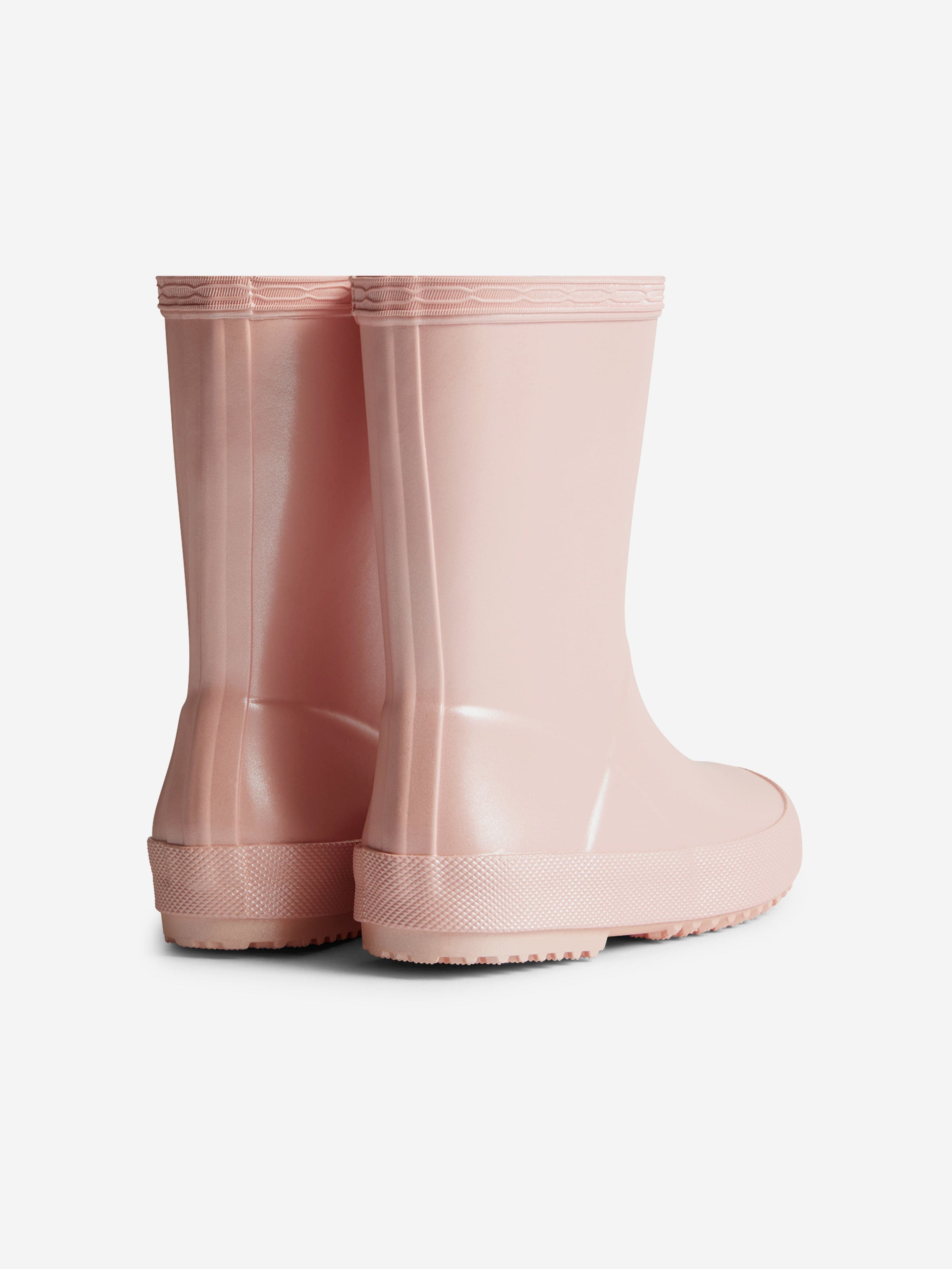 Girls First Nebula Wellington Boots in Pink