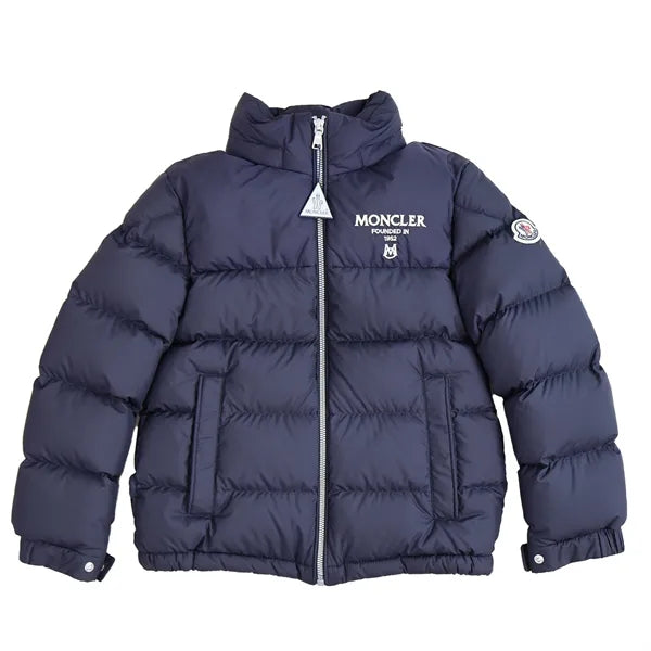 Boys Navy "JOE" Padded Down Jacket