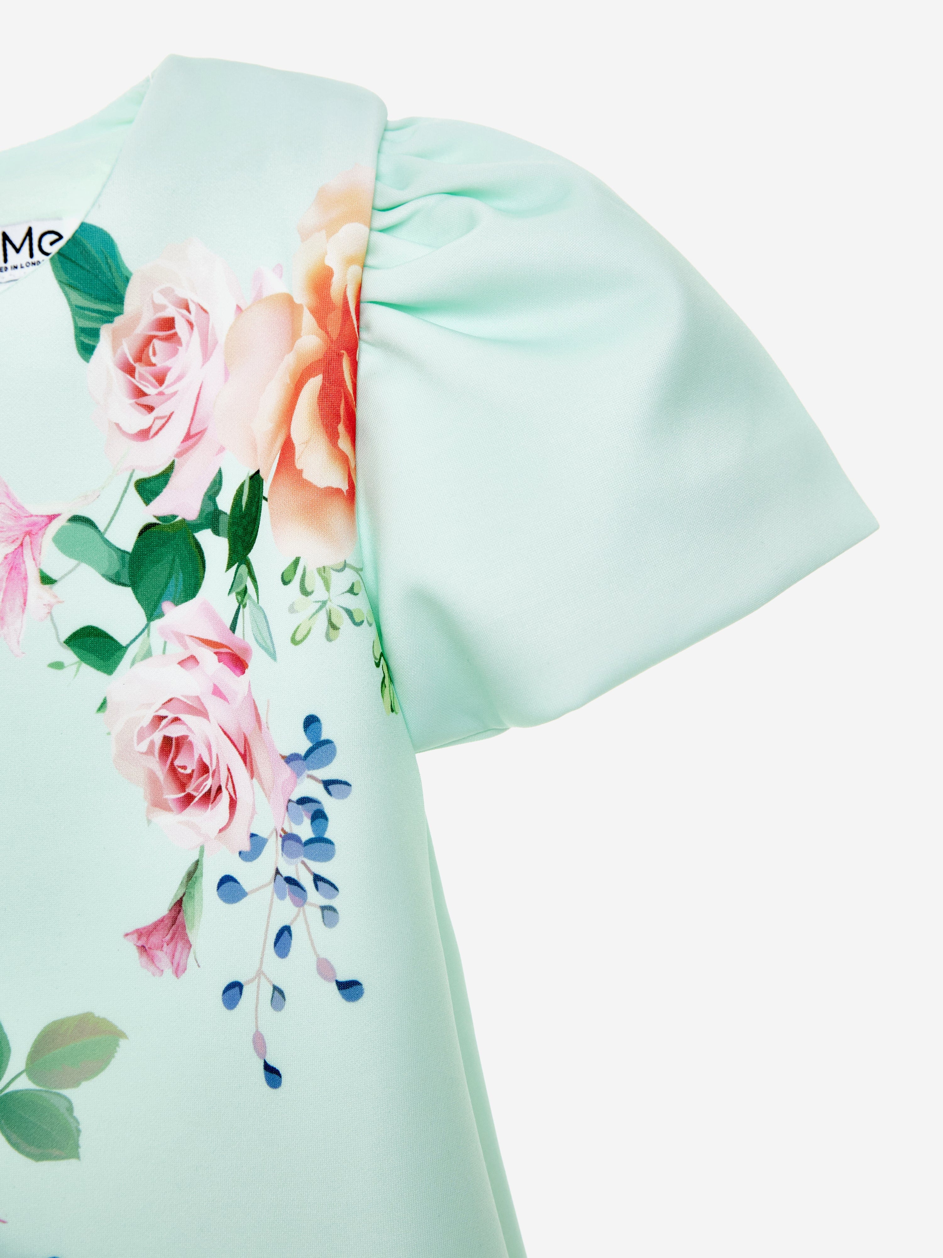 Girls Spring Breeze Dress in Green