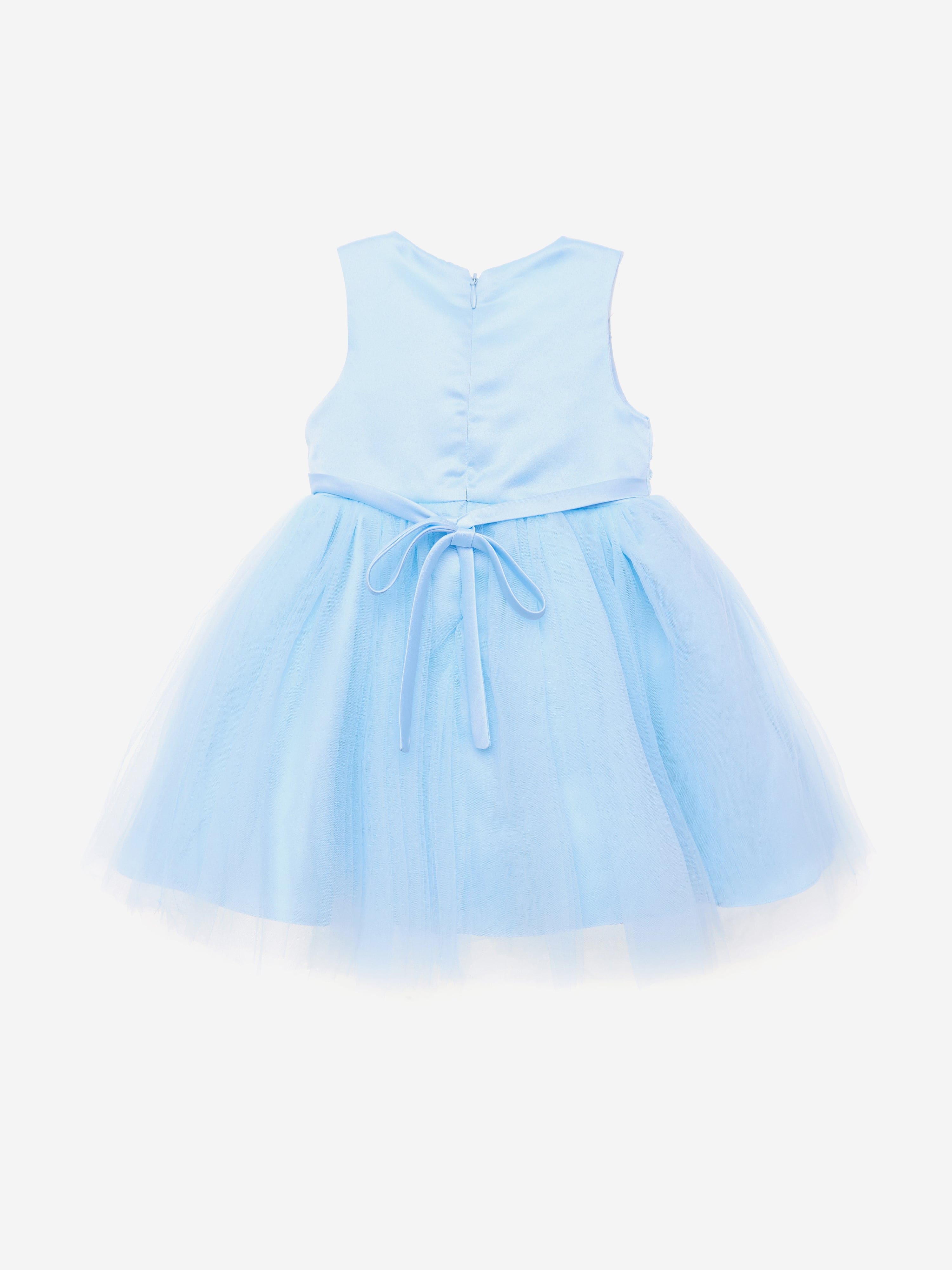 Baby Girls Starlight Dress in Blue
