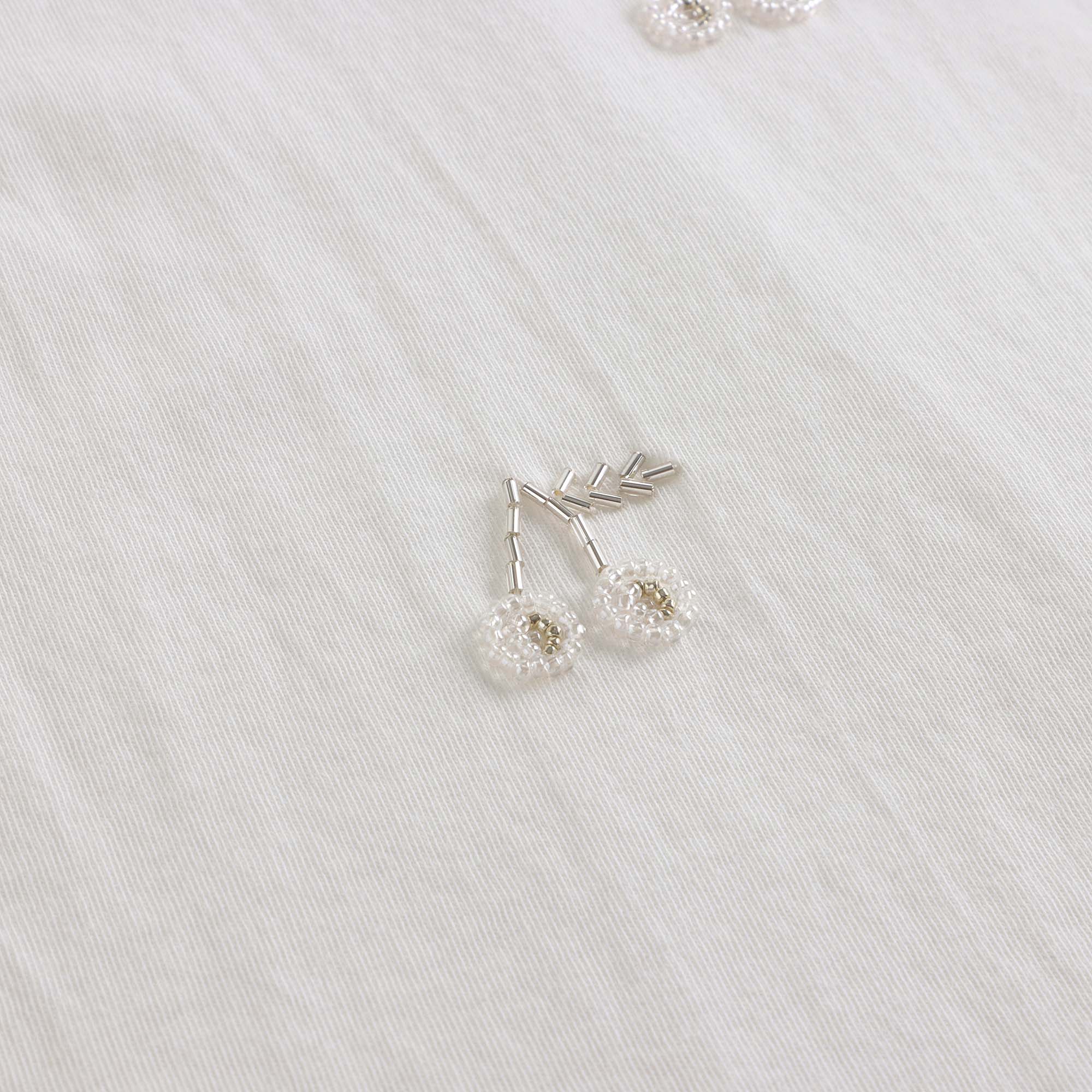 Girls White Cotton T-Shirt