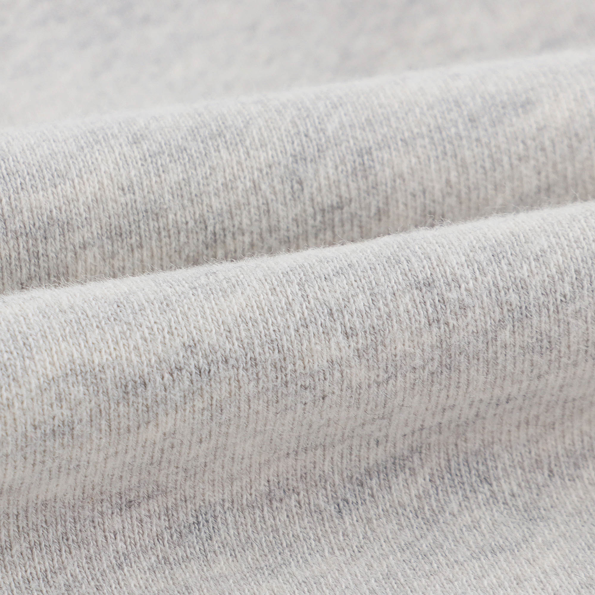Girls Grey Cotton Zip-Up Top
