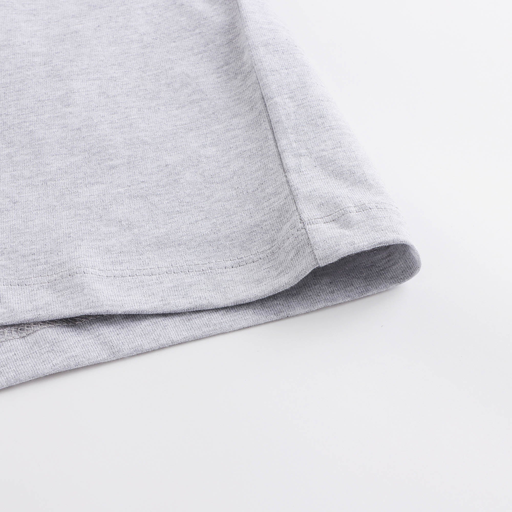 Boys & Girls Grey Logo Cotton T-Shirt