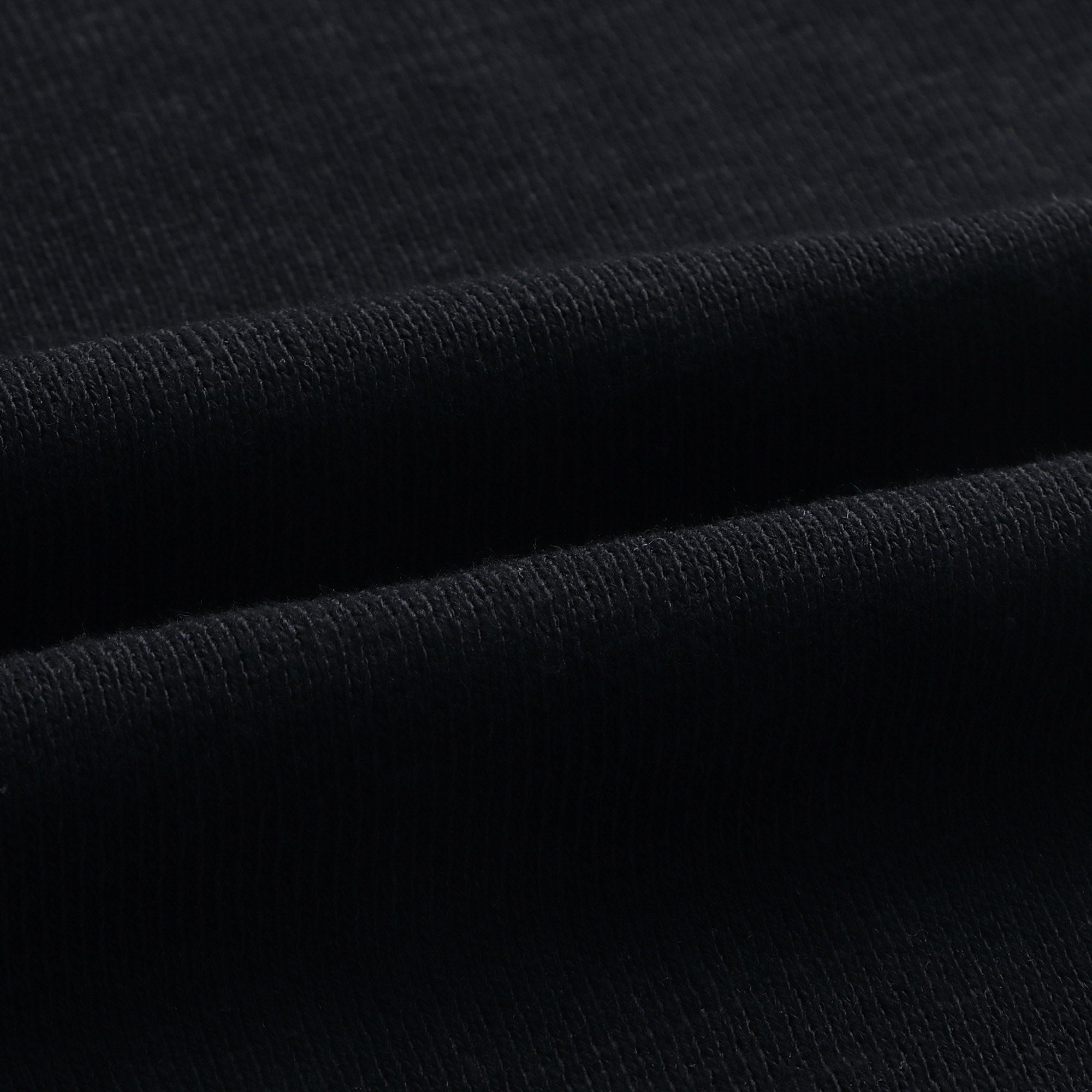 Girls Black Printed Logo Cotton Dress