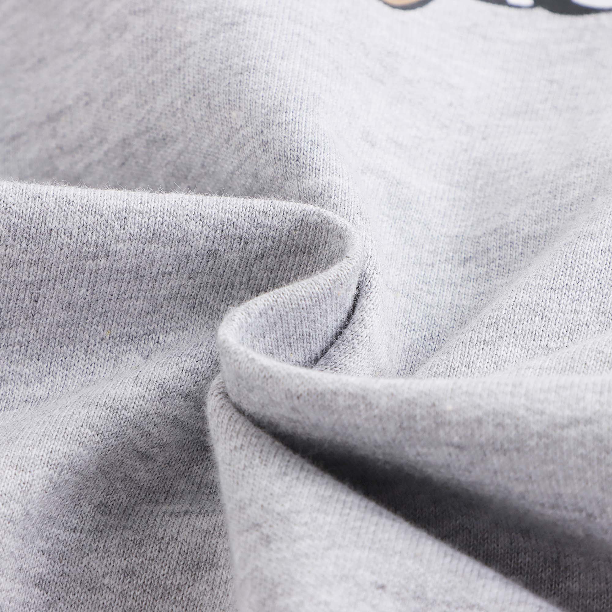 Boys & Girls Grey Bear Printed Cotton Sweatshirt