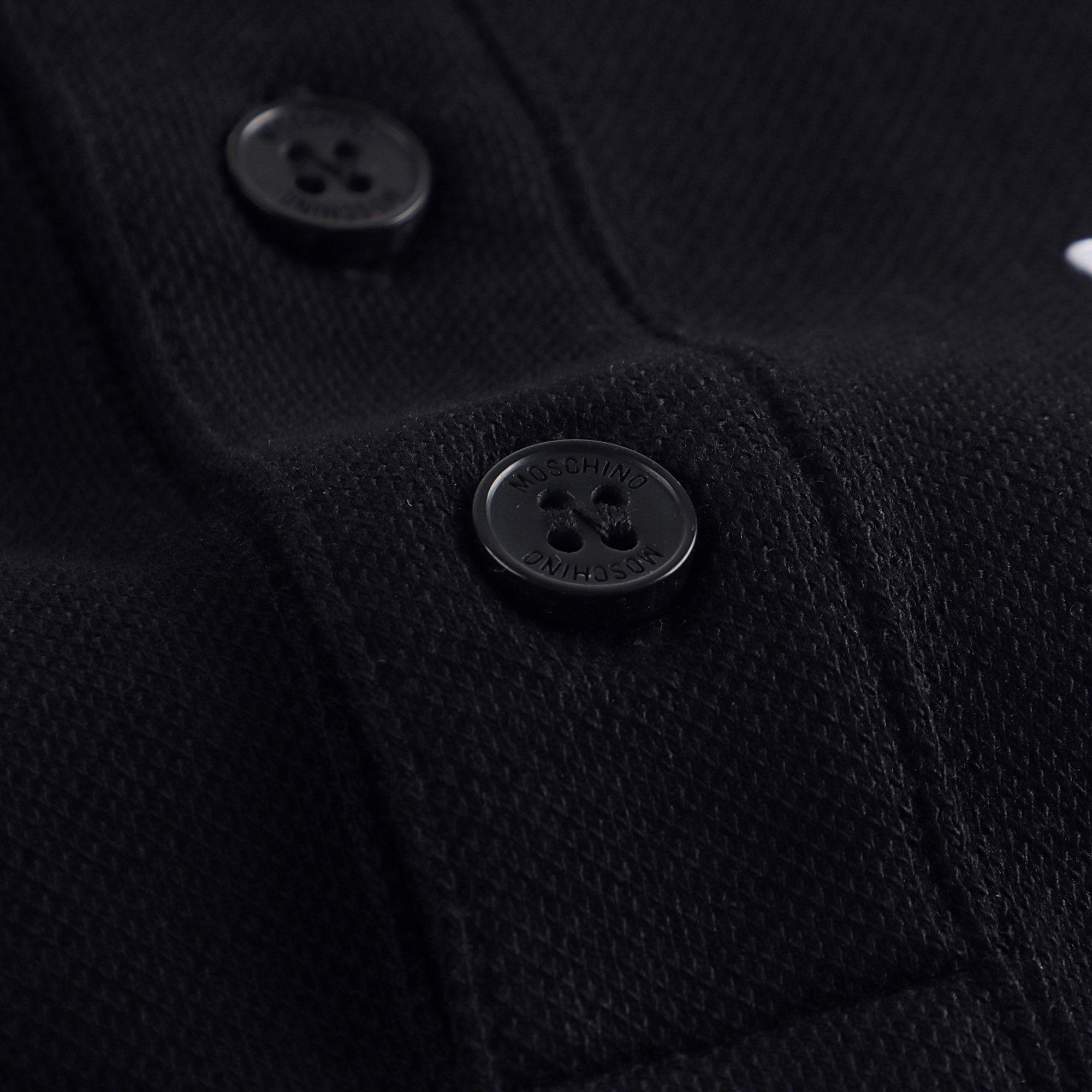 Boys Black Cotton Polo Shirt