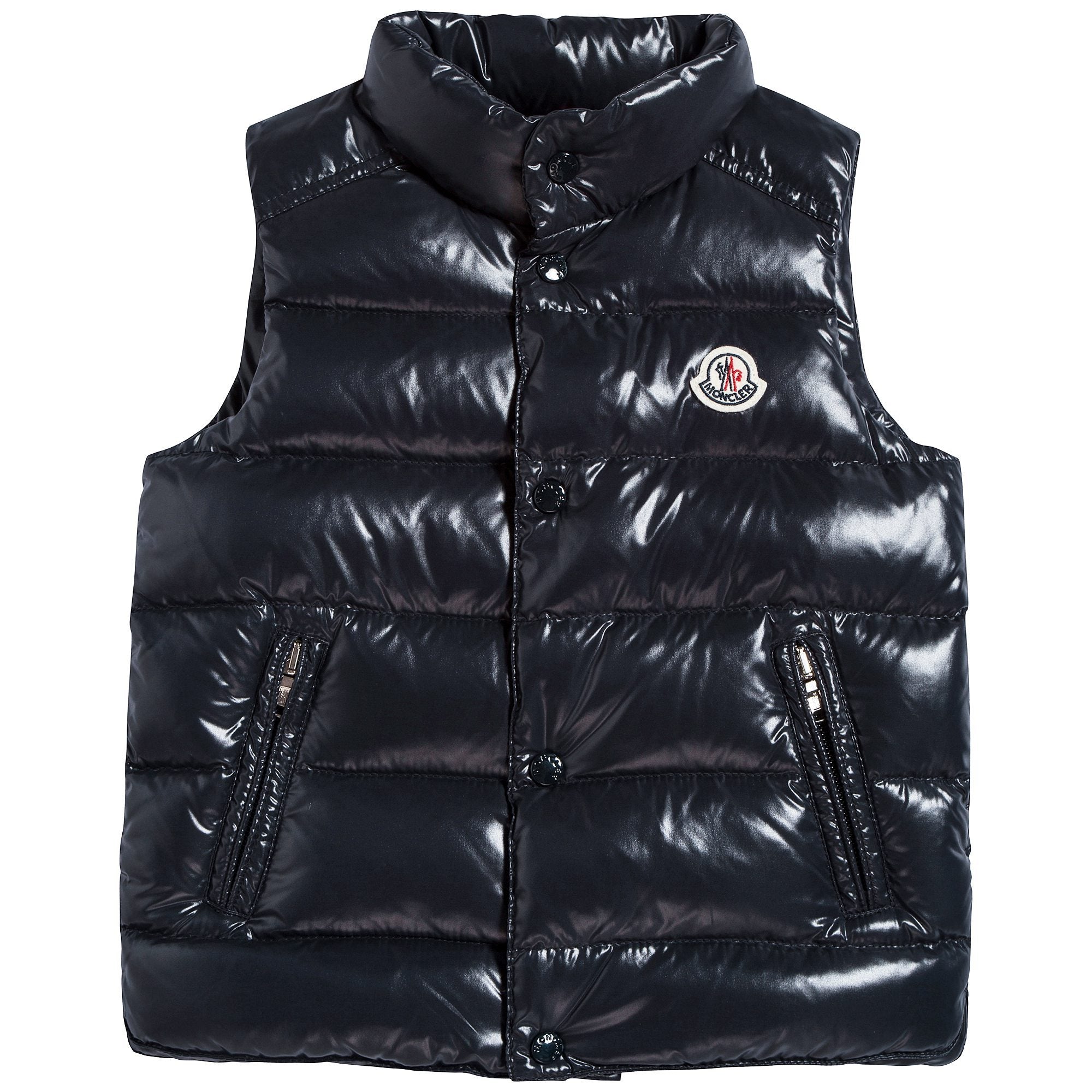 Baby Boys & Girls Navy "BERNARD" Padded Down Gilet