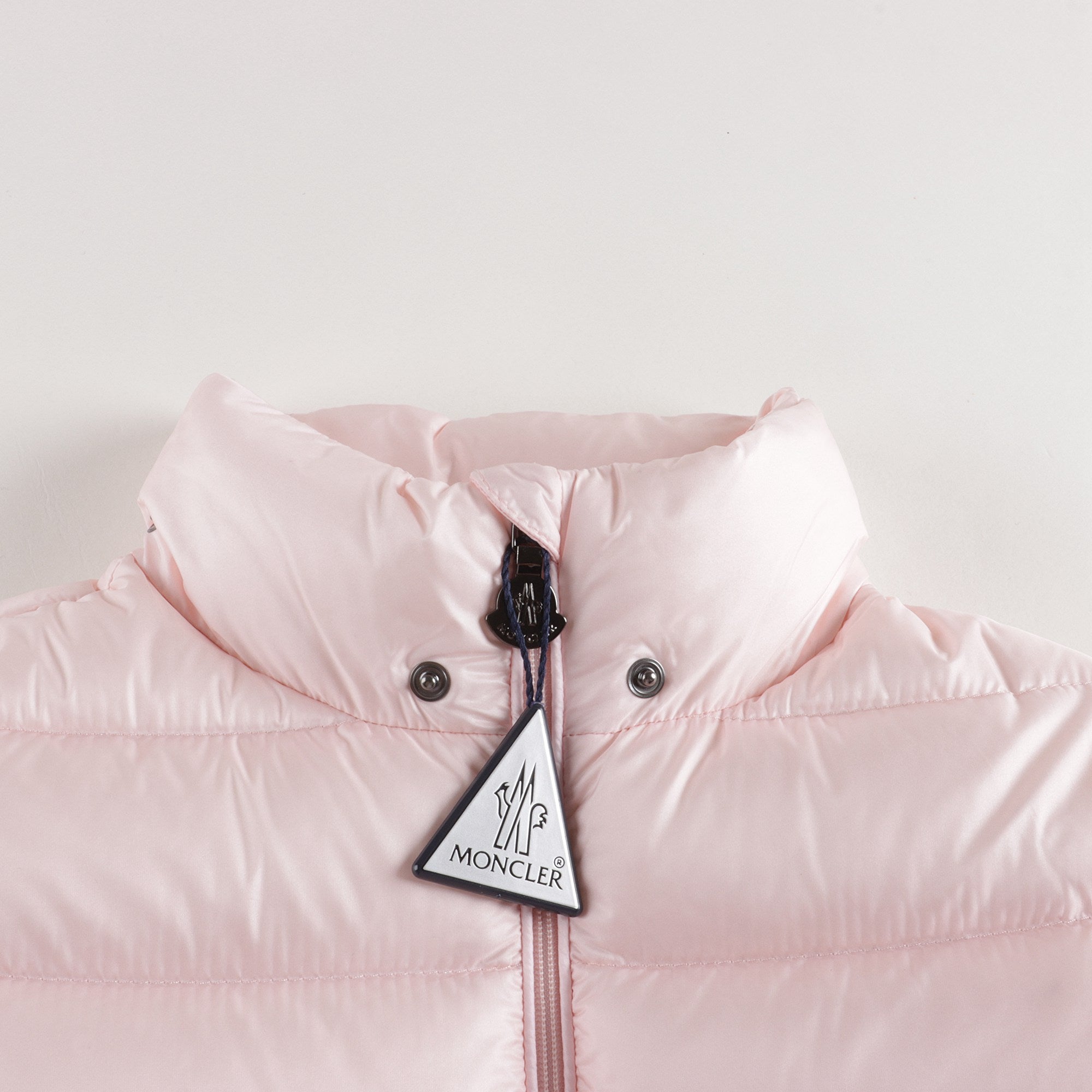 Baby Girls Light Pink "MAJEURE" Padded Down Coat