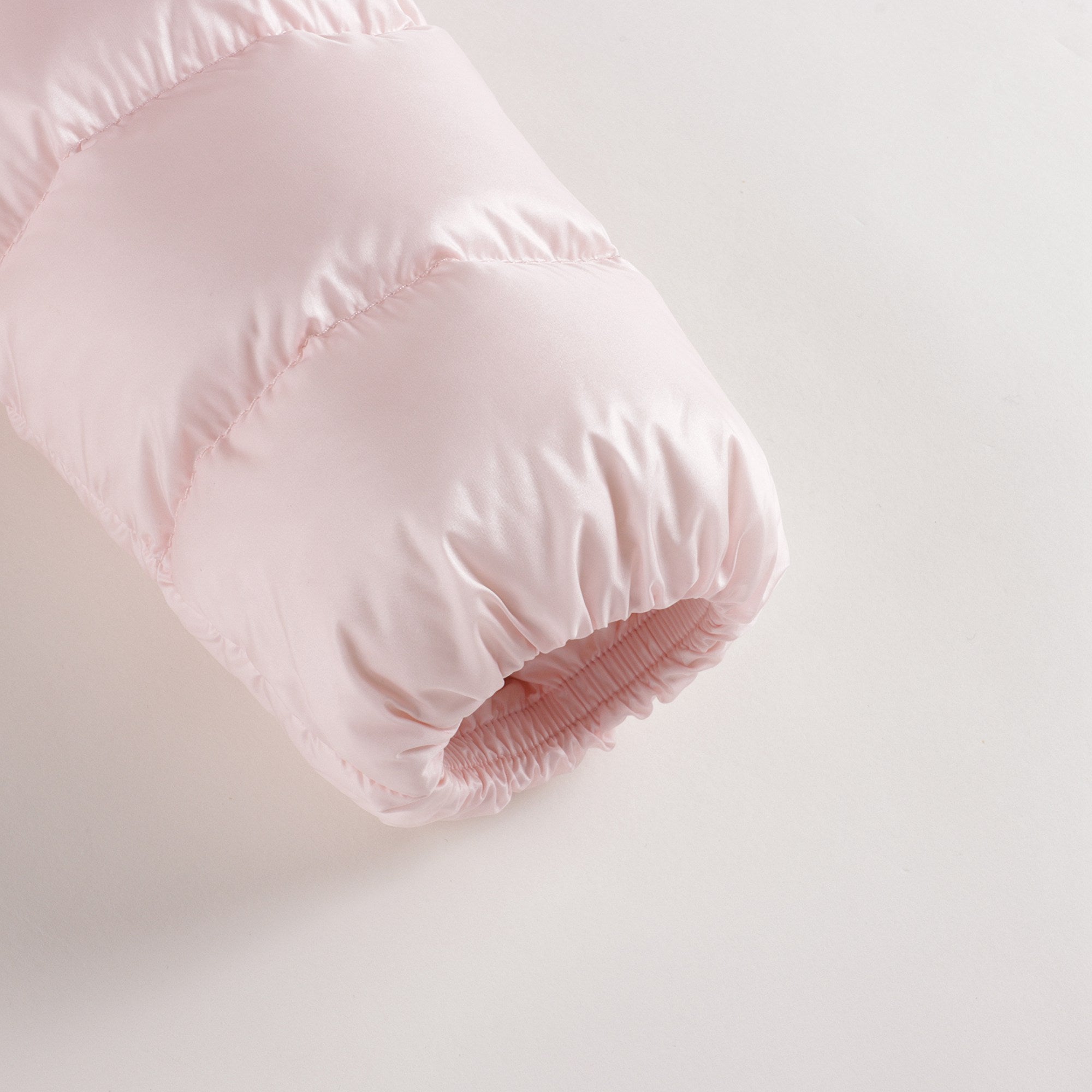 Baby Girls Light Pink "MAJEURE" Padded Down Coat