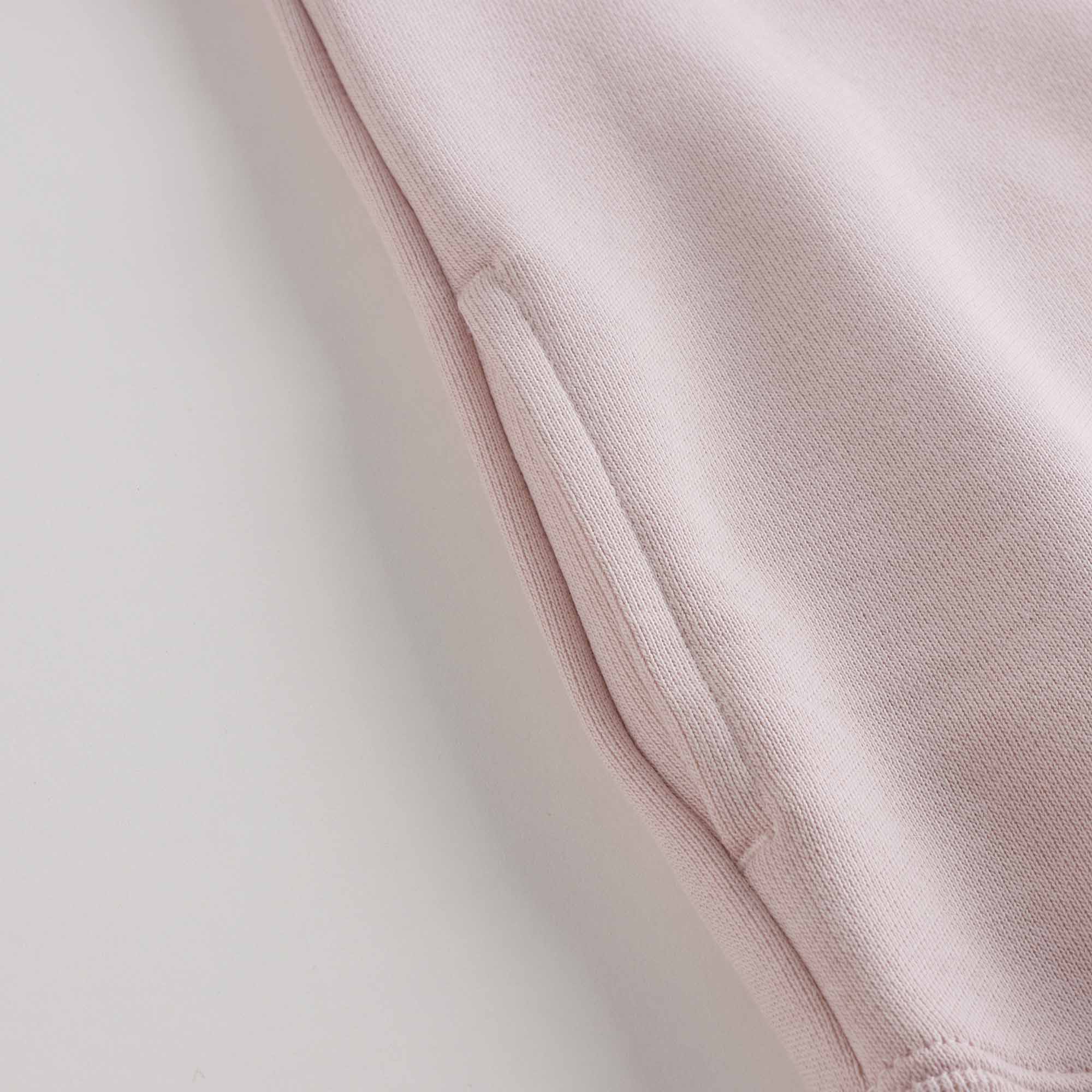 Girls Pink Cotton Zip-Up Top
