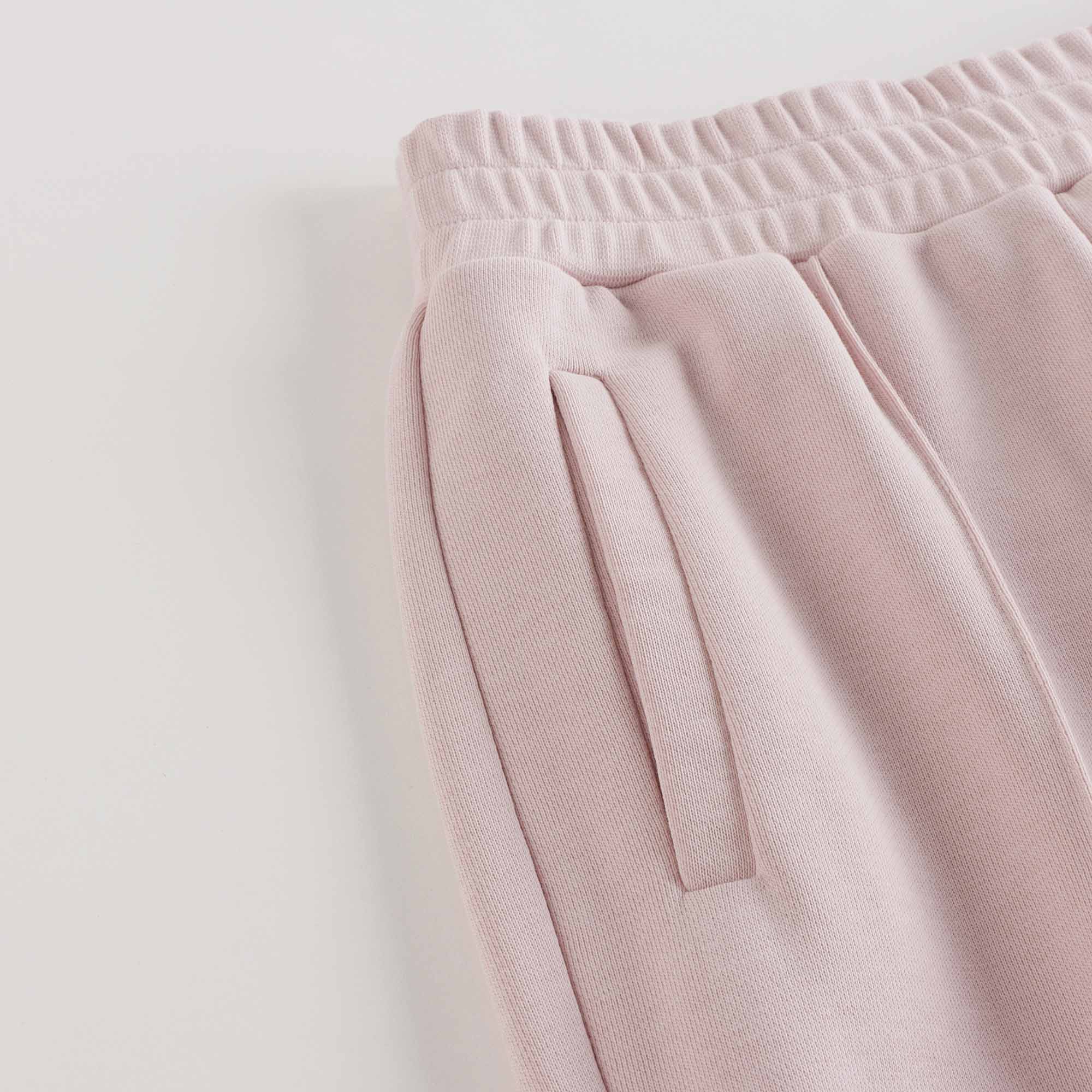 Girls Pink Cotton Trousers