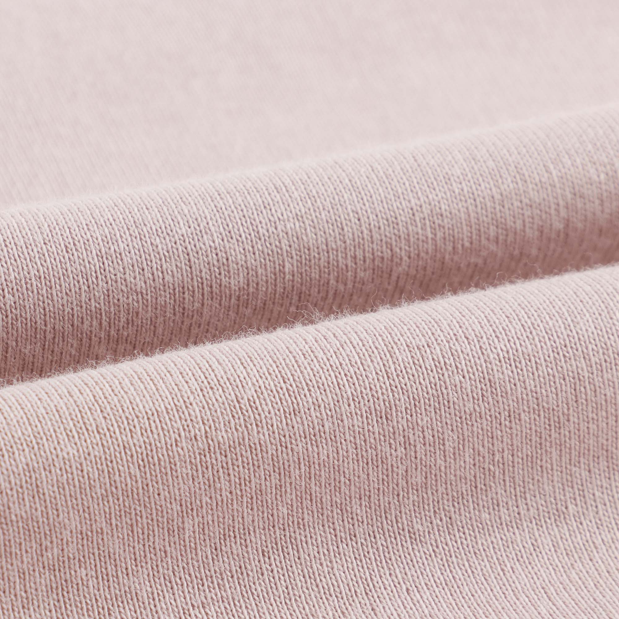 Girls Mauve Ruffled Cotton T-Shirt