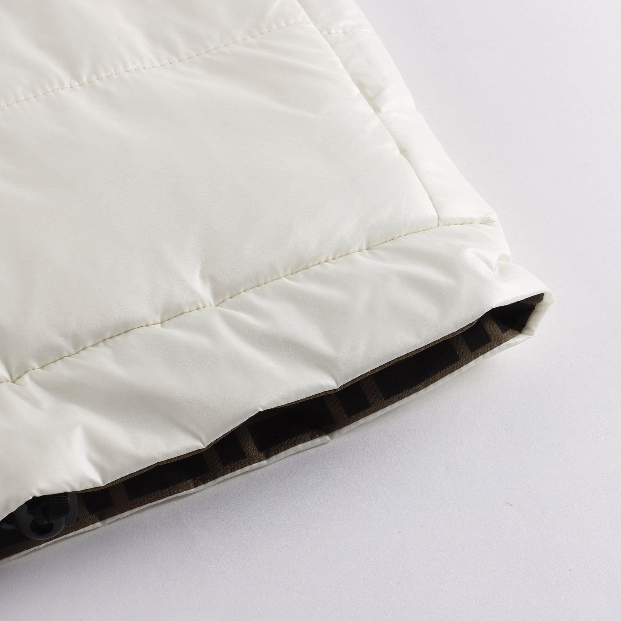Boys & Girls White Reversible Padded Down Jacket