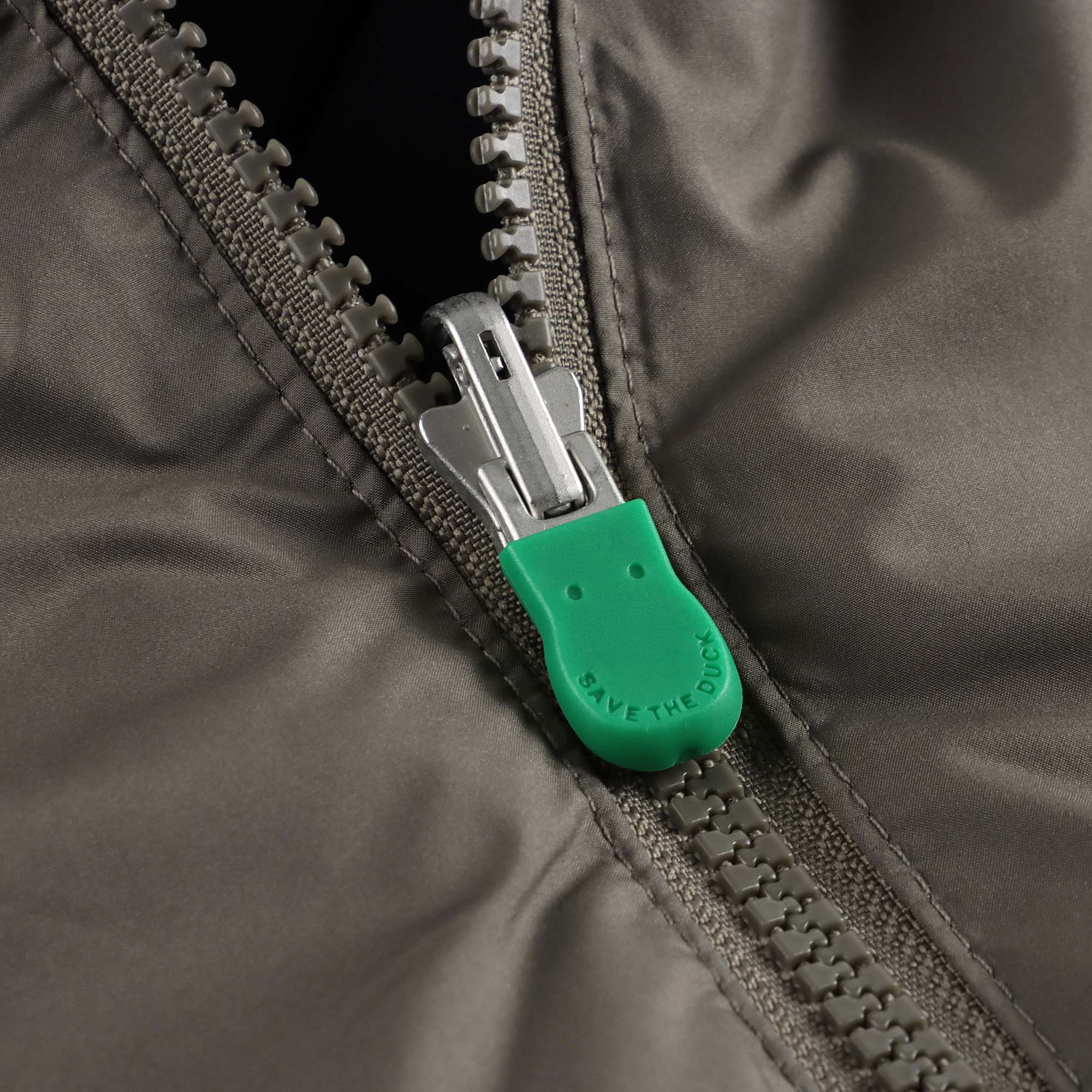 Boys & Girls Khaki Reversible Padded Jacket