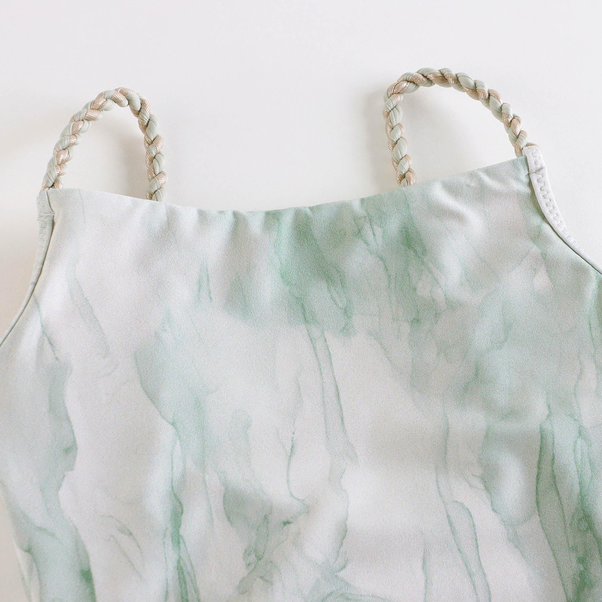 Girls Cyan Ballet Onesies