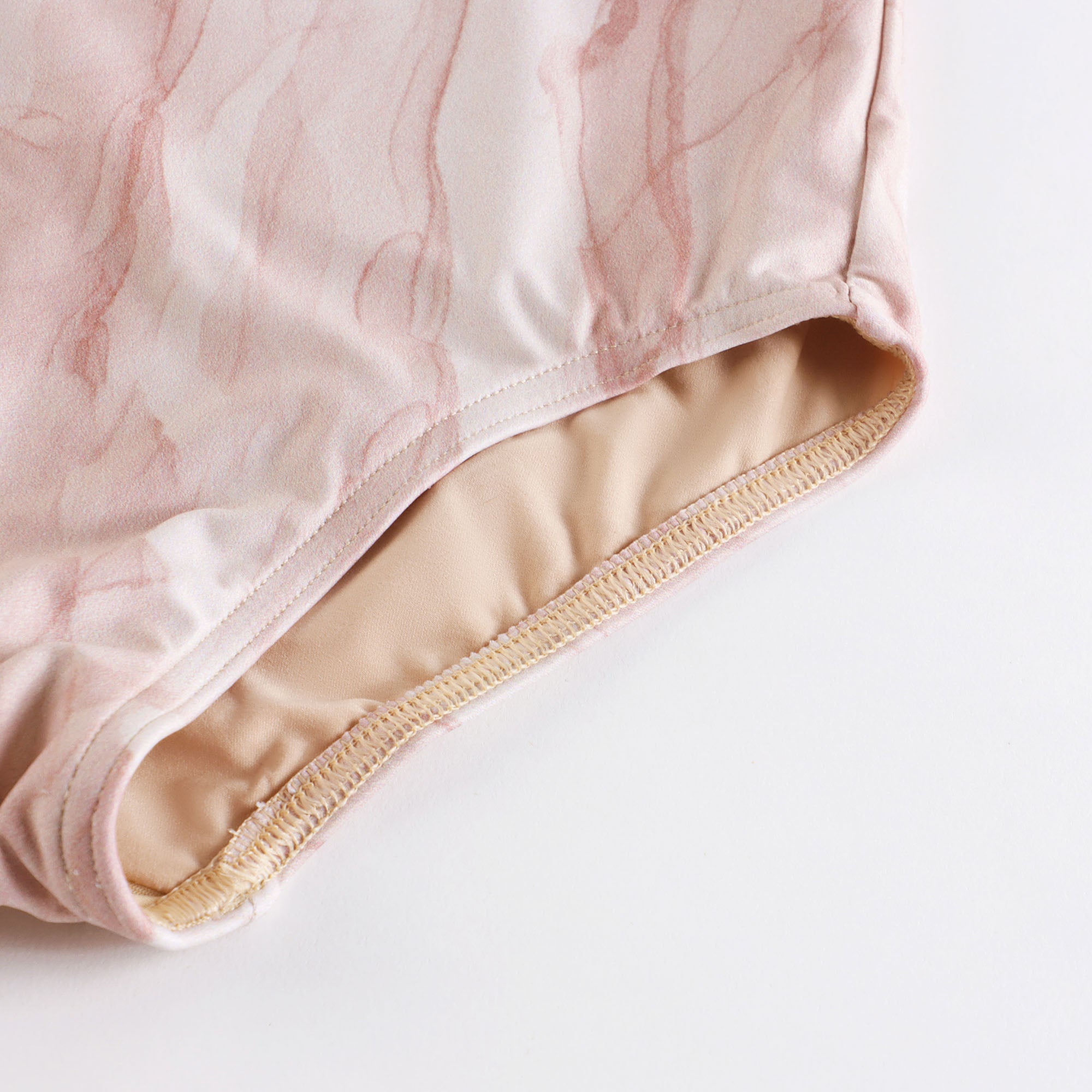 Girls Light Pink Ballet Onesies