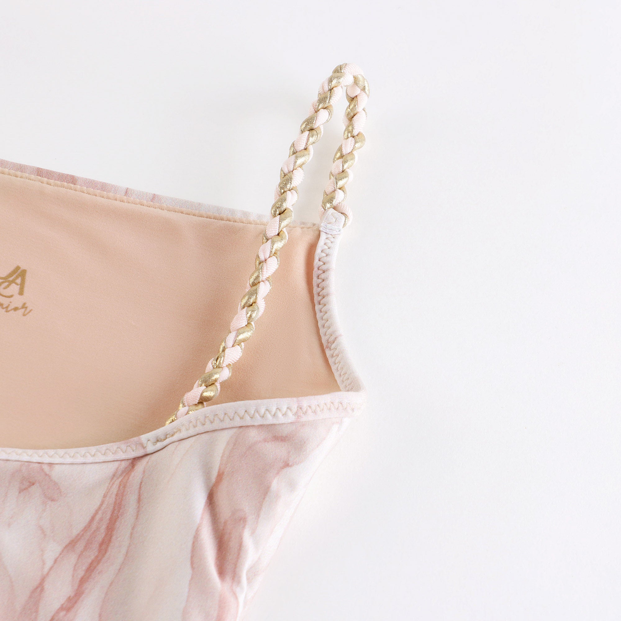 Girls Light Pink Ballet Onesies