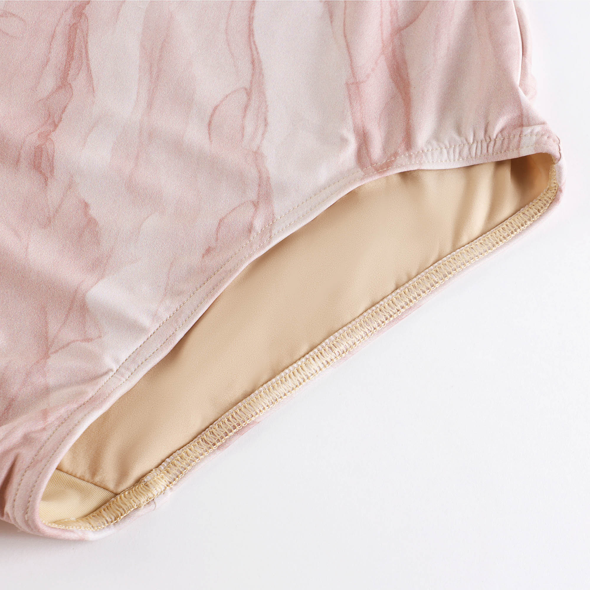 Girls Light Pink Ballet Onesies