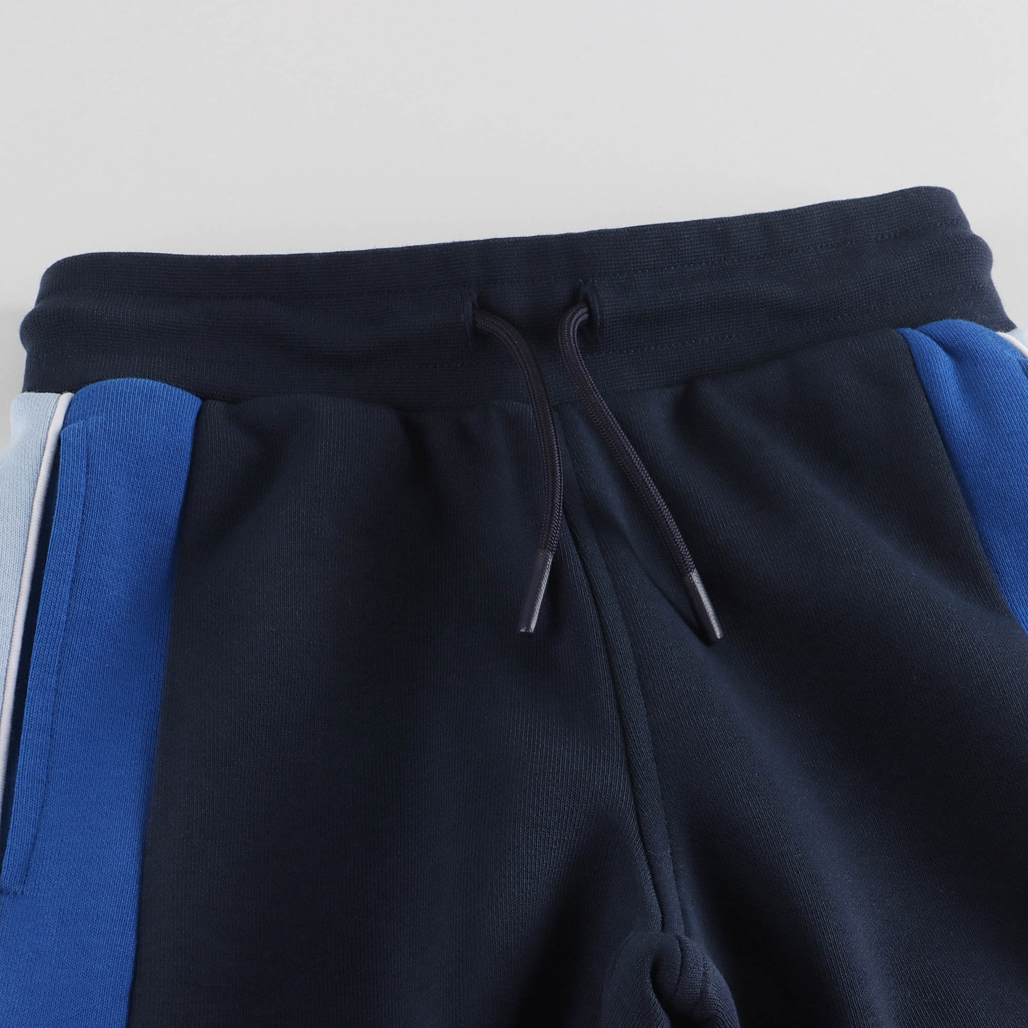 Boys Blue Cotton Trousers