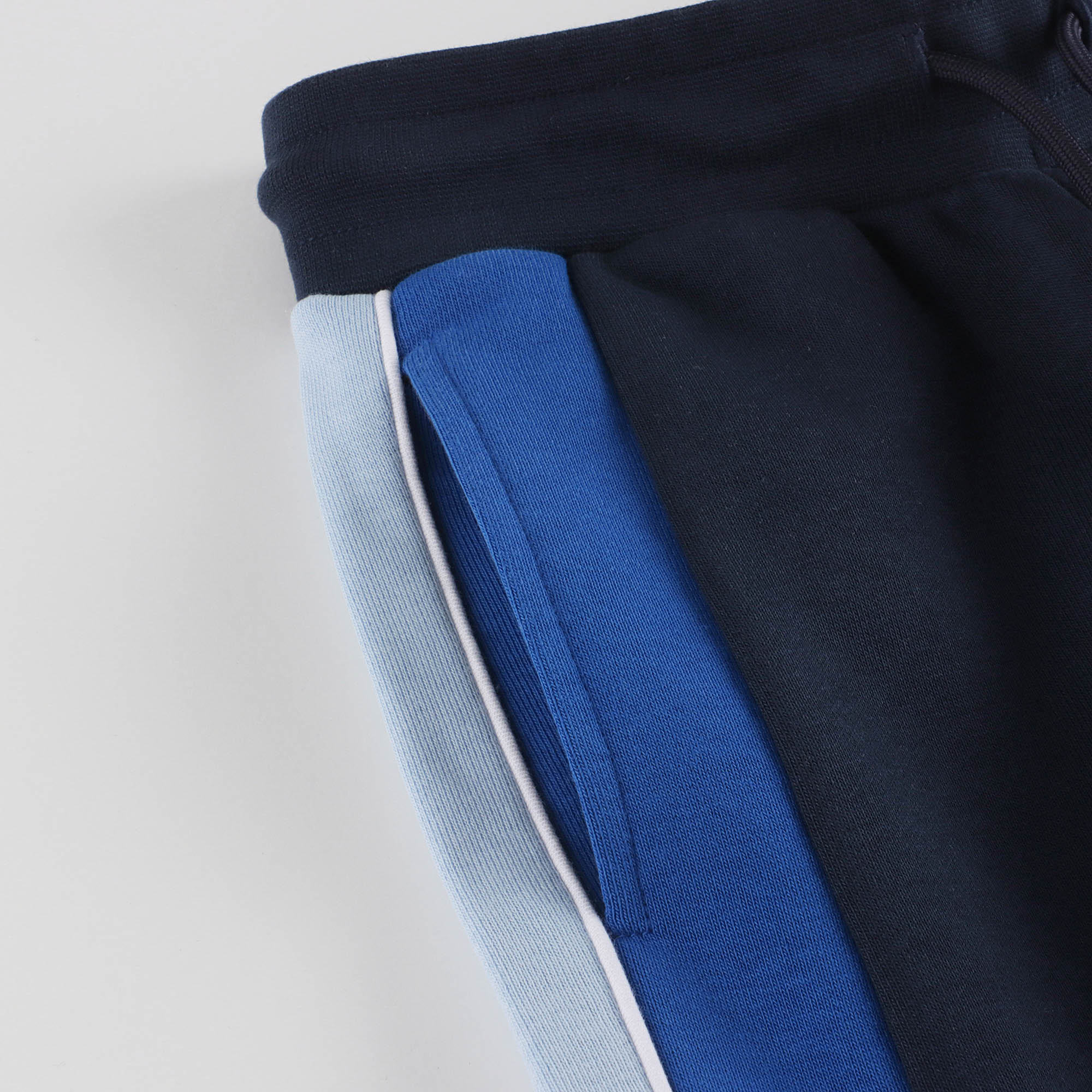 Boys Blue Cotton Trousers