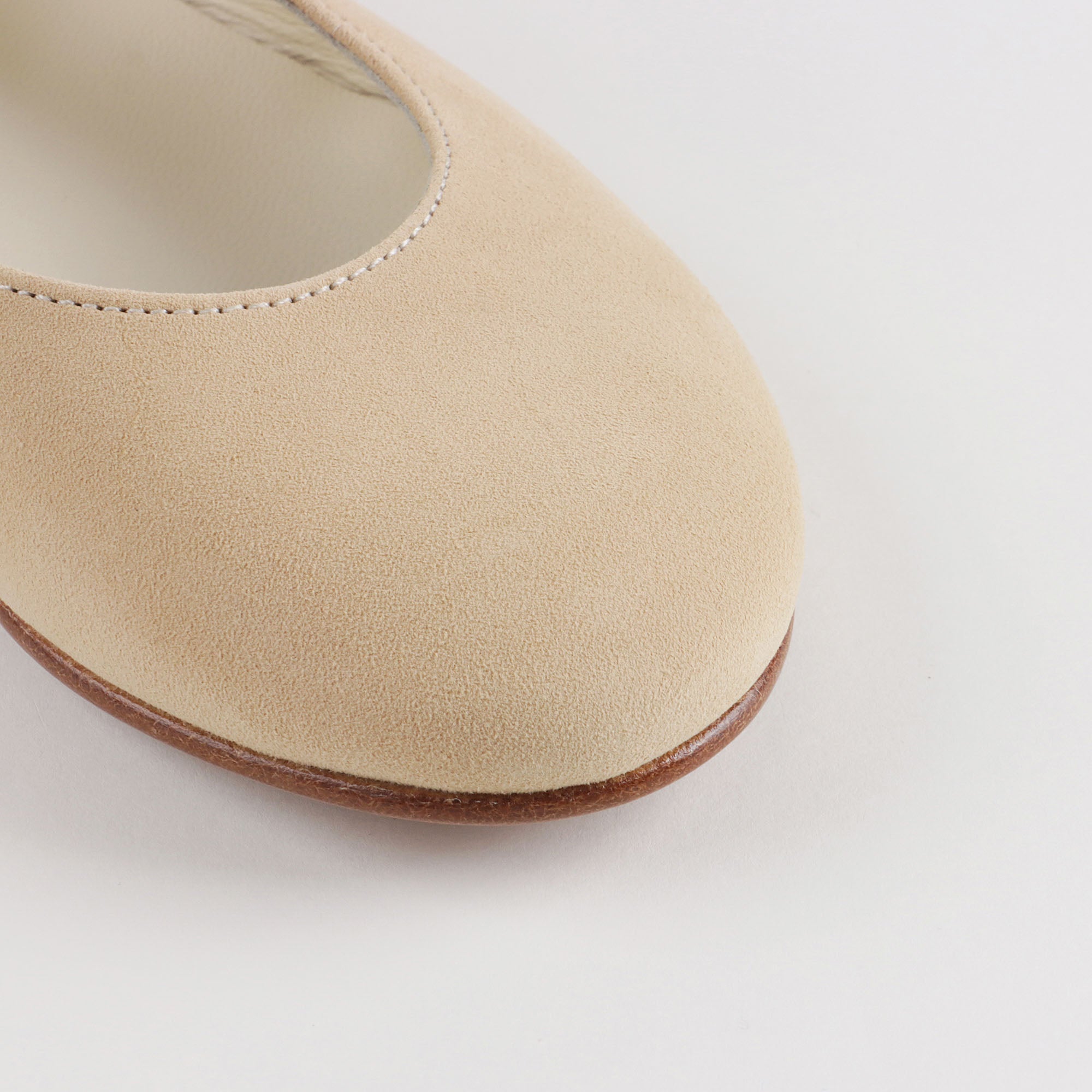 Girls Beige Flat Shoes