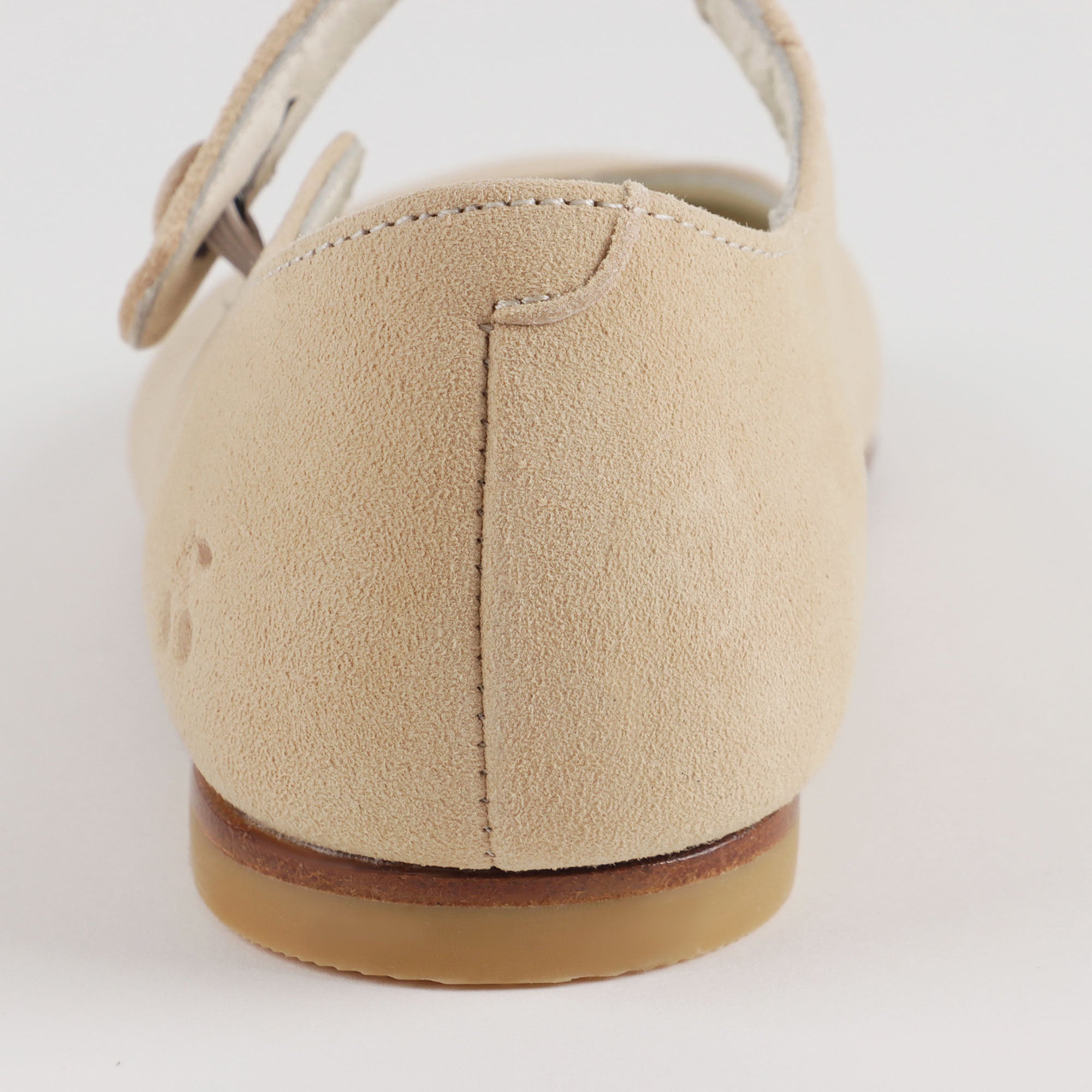 Girls Beige Flat Shoes