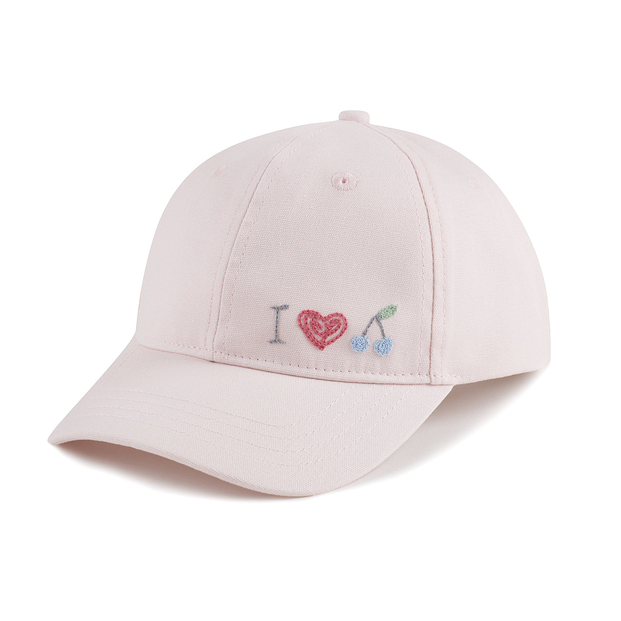 Girls Light Pink Baseball Cap